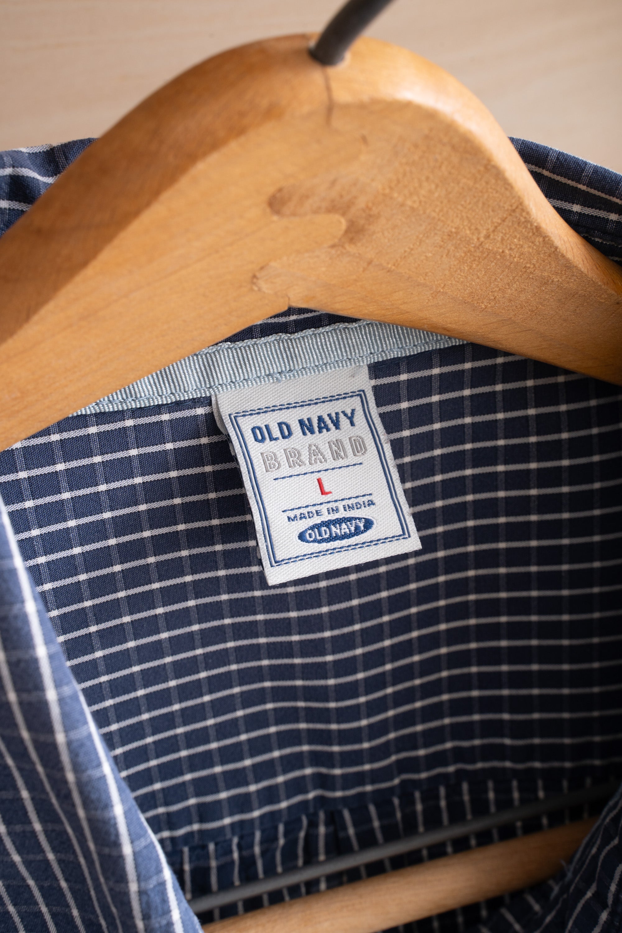 90~00S OLD NAVY CHECK SHIRT