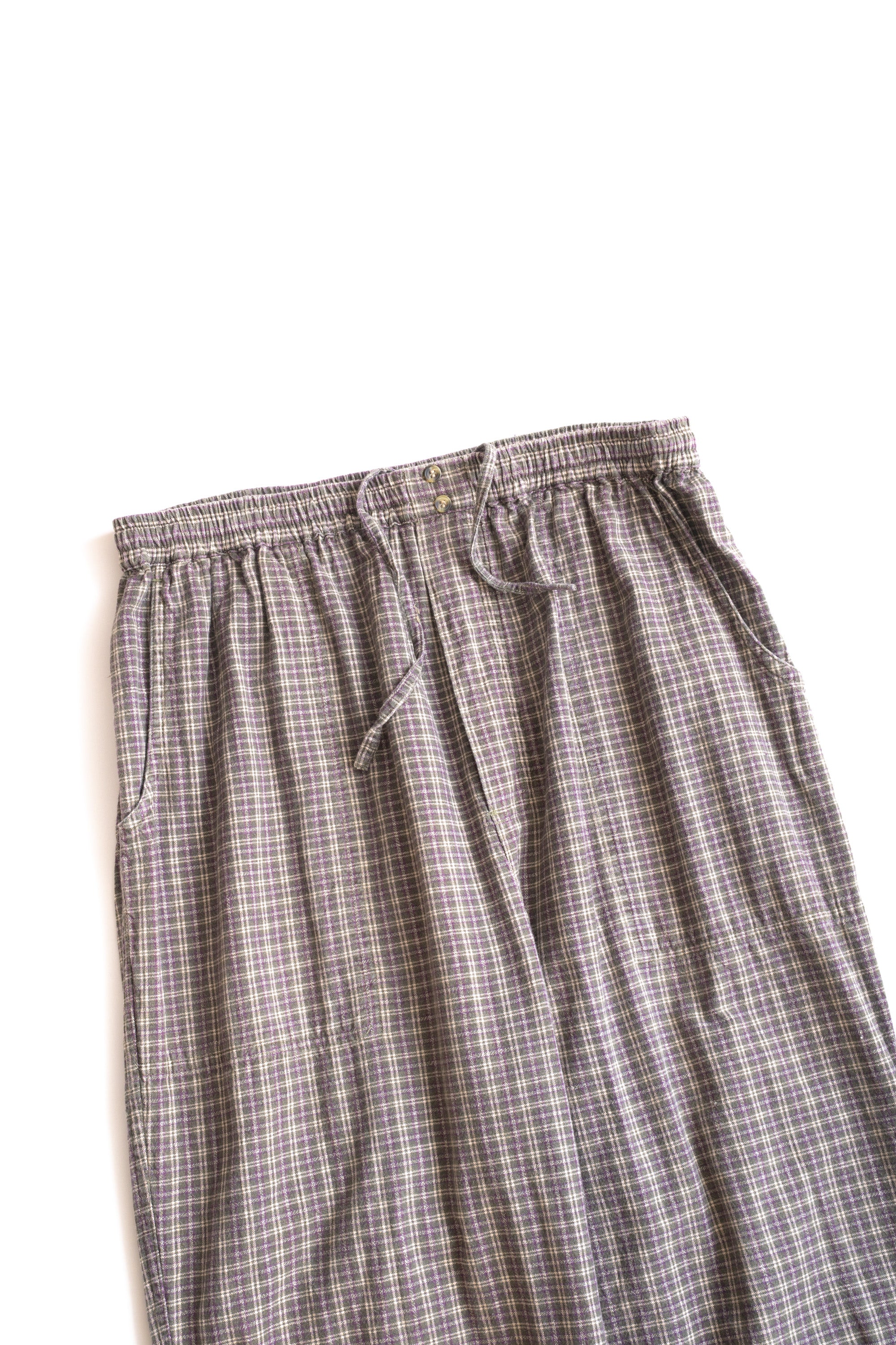90S NORTHERN REFLECTIONS CHECK EASY PANTS