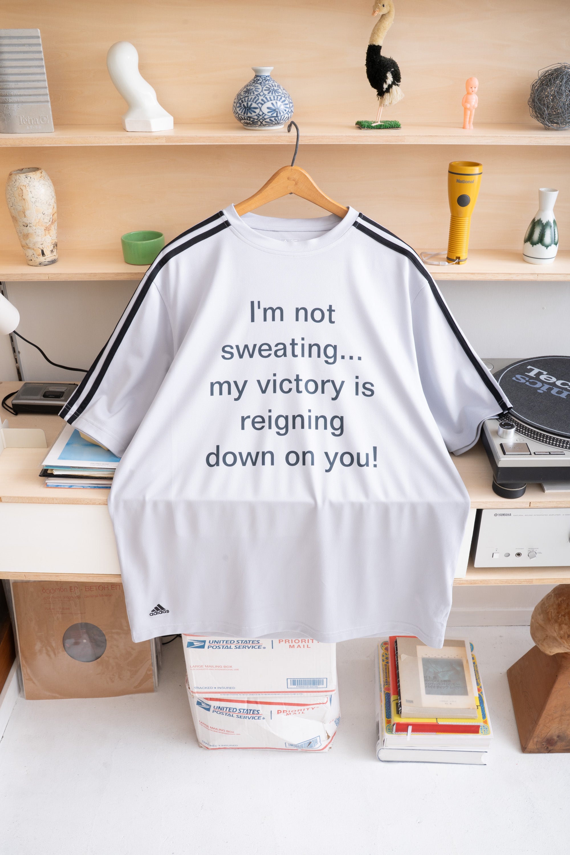 10S ADIDAS TRASH TALK T-SHIRT