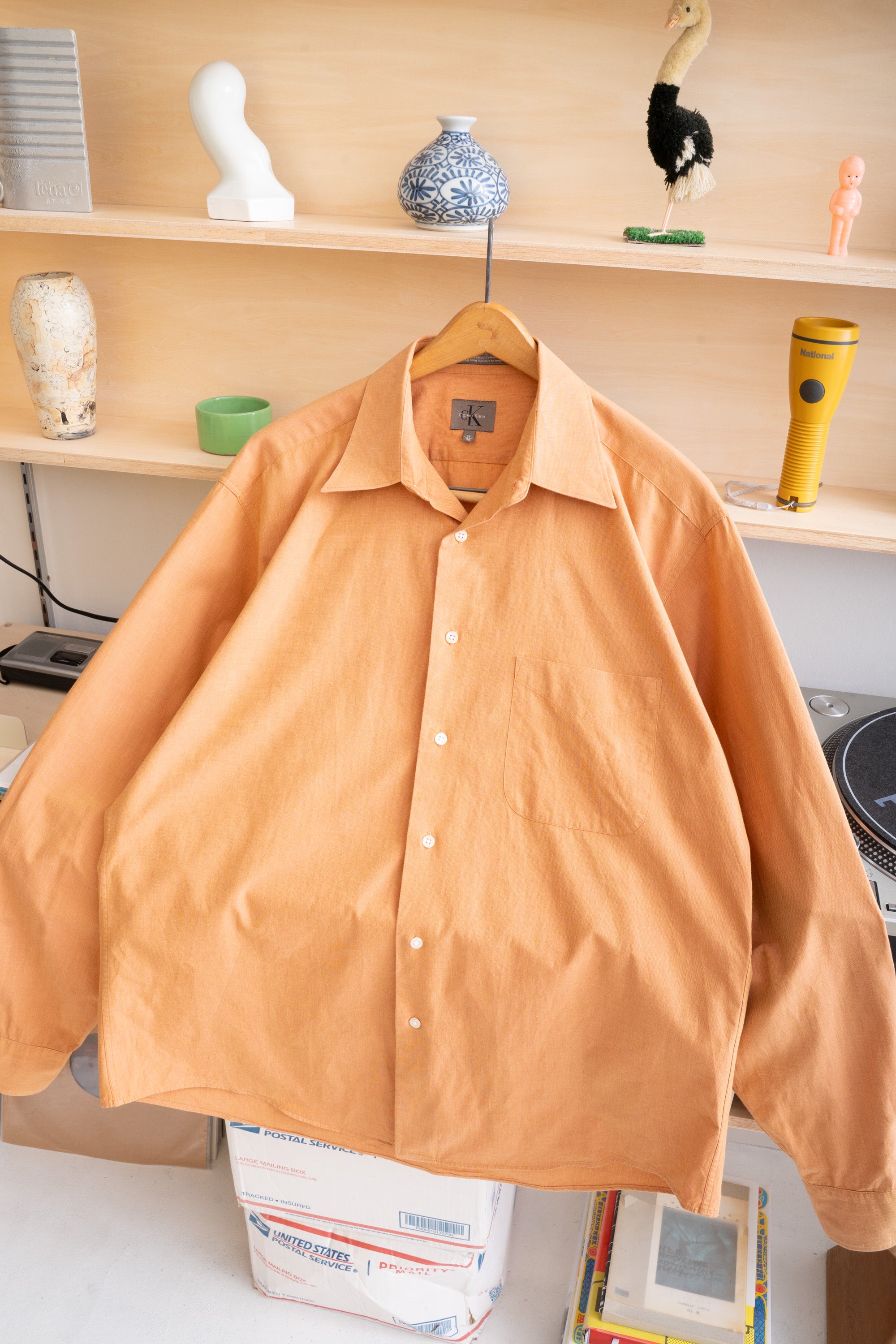 90S CALVIN KLEIN LONG SLEEVE SHIRT