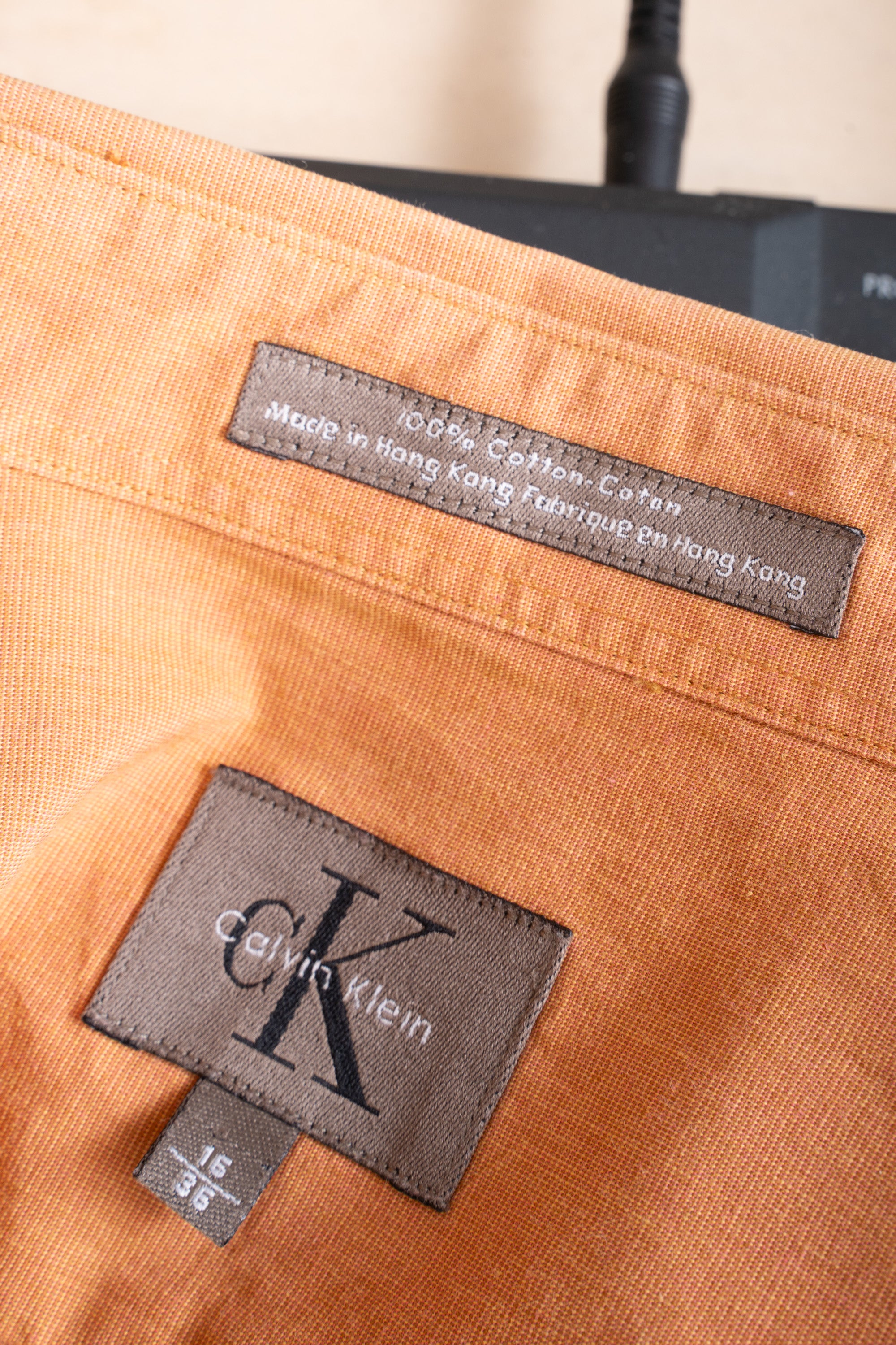 90S CALVIN KLEIN LONG SLEEVE SHIRT