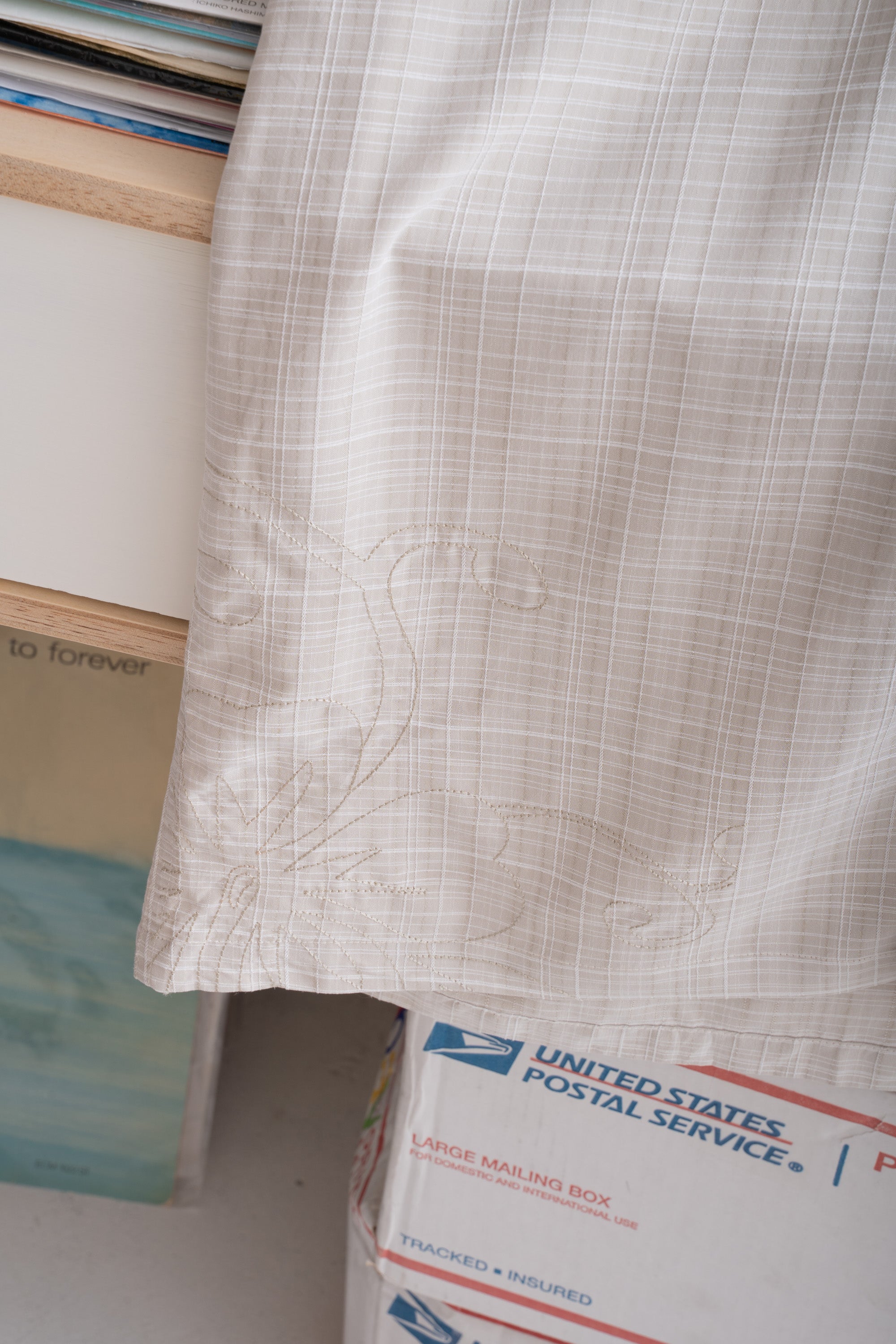 90~00S TOES ON THE NOSE STITCHED CHECK SHIRT