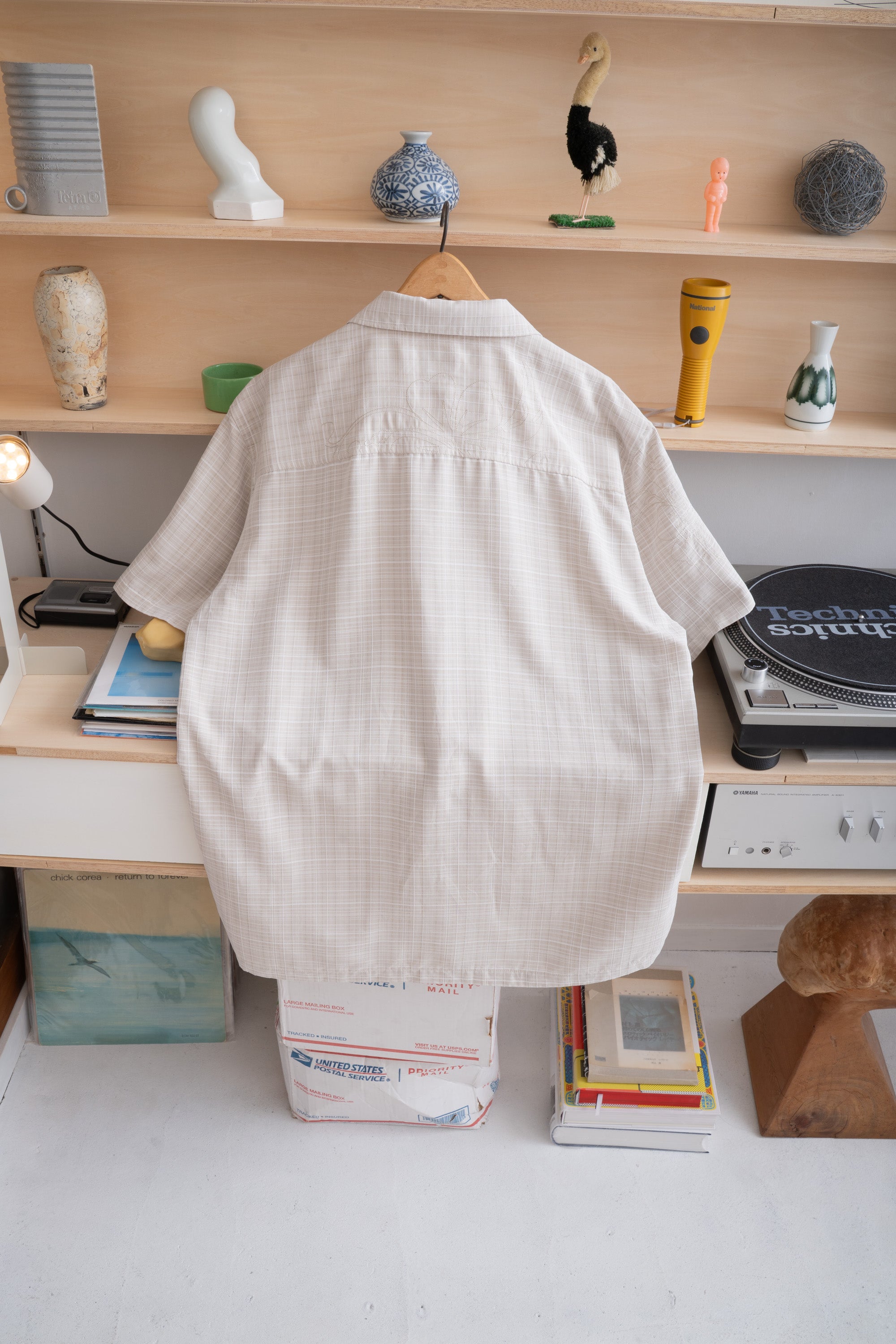 90~00S TOES ON THE NOSE STITCHED CHECK SHIRT