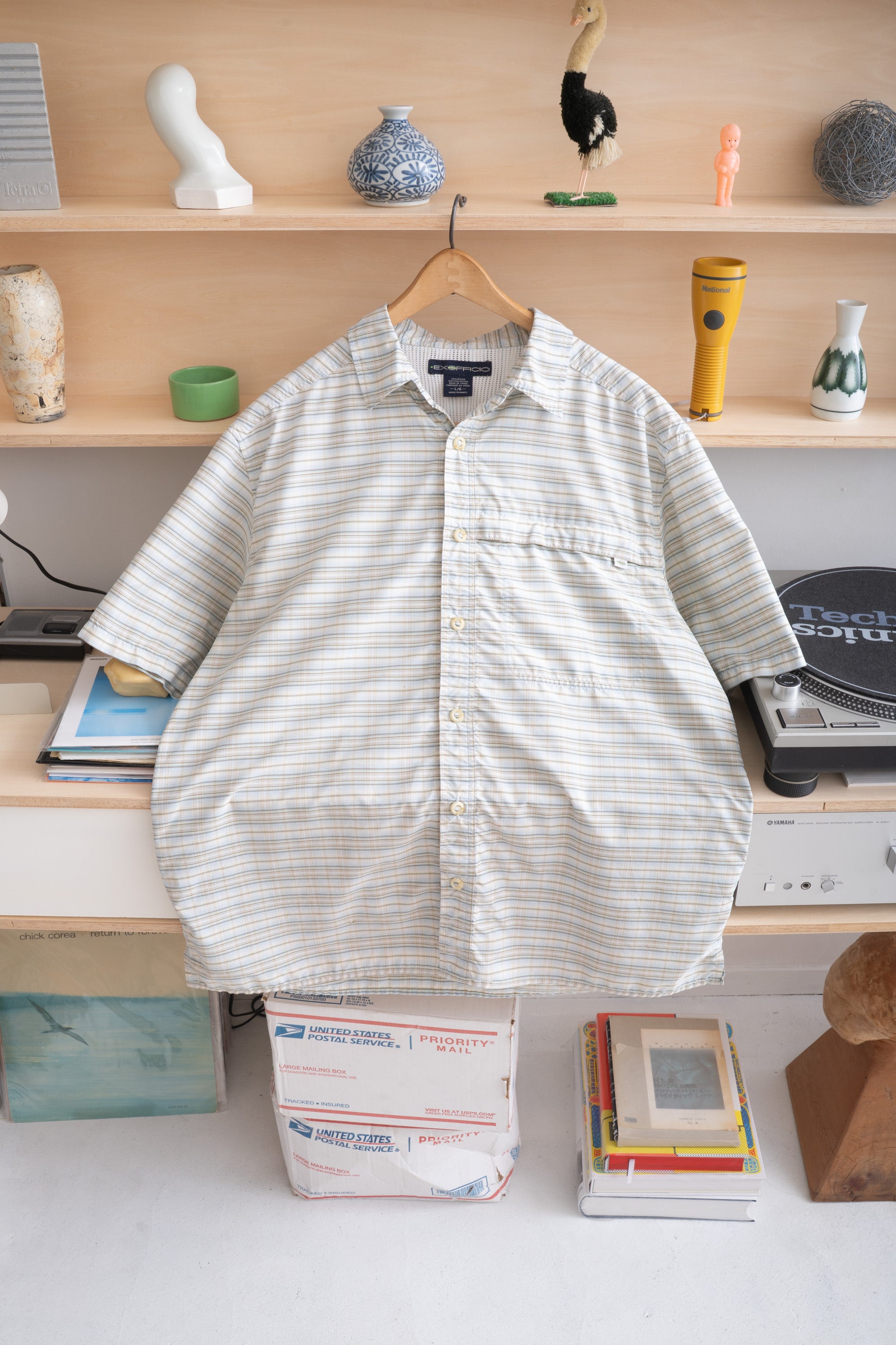 00S EXOFFICIO CHECK SHIRT