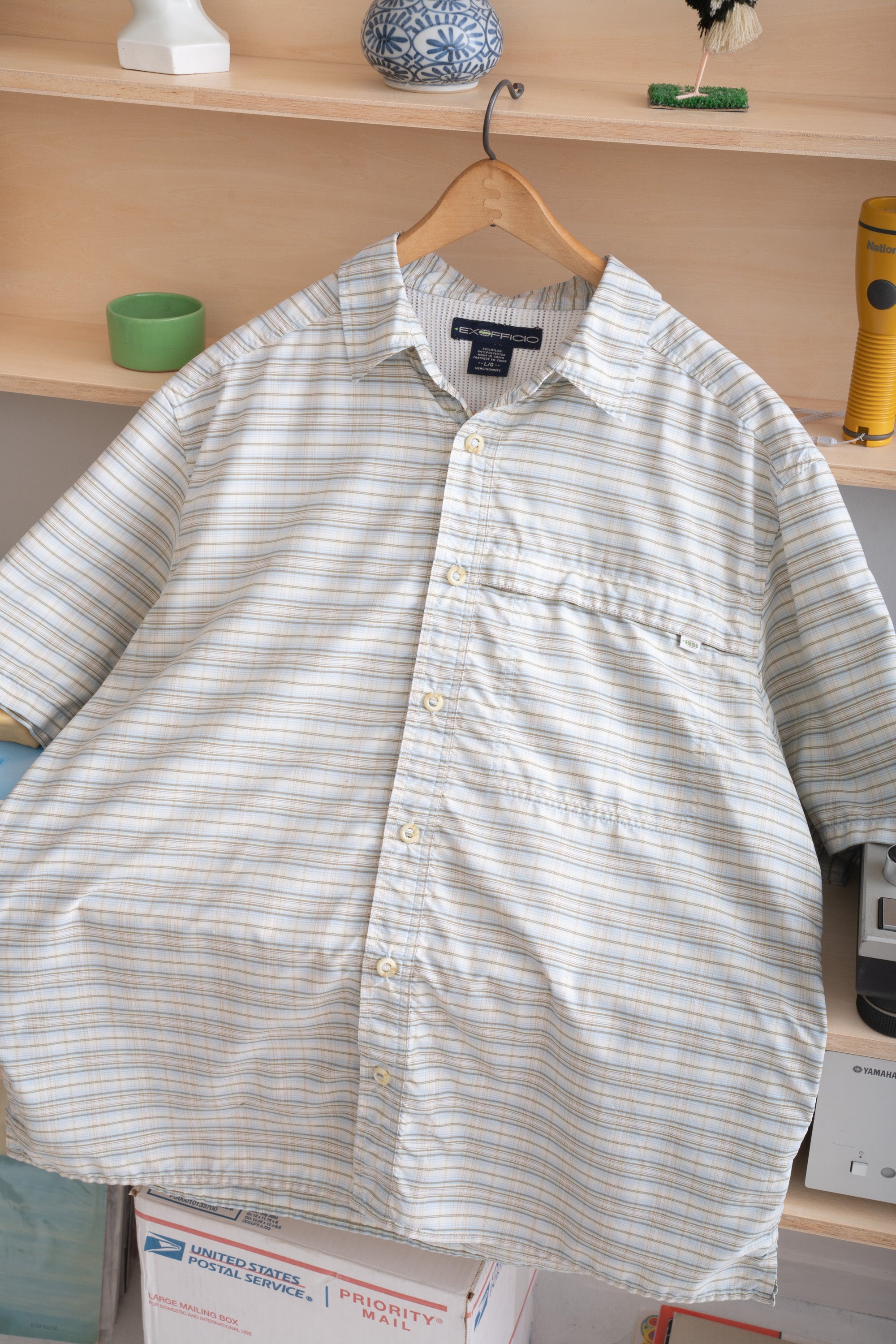 00S EXOFFICIO CHECK SHIRT