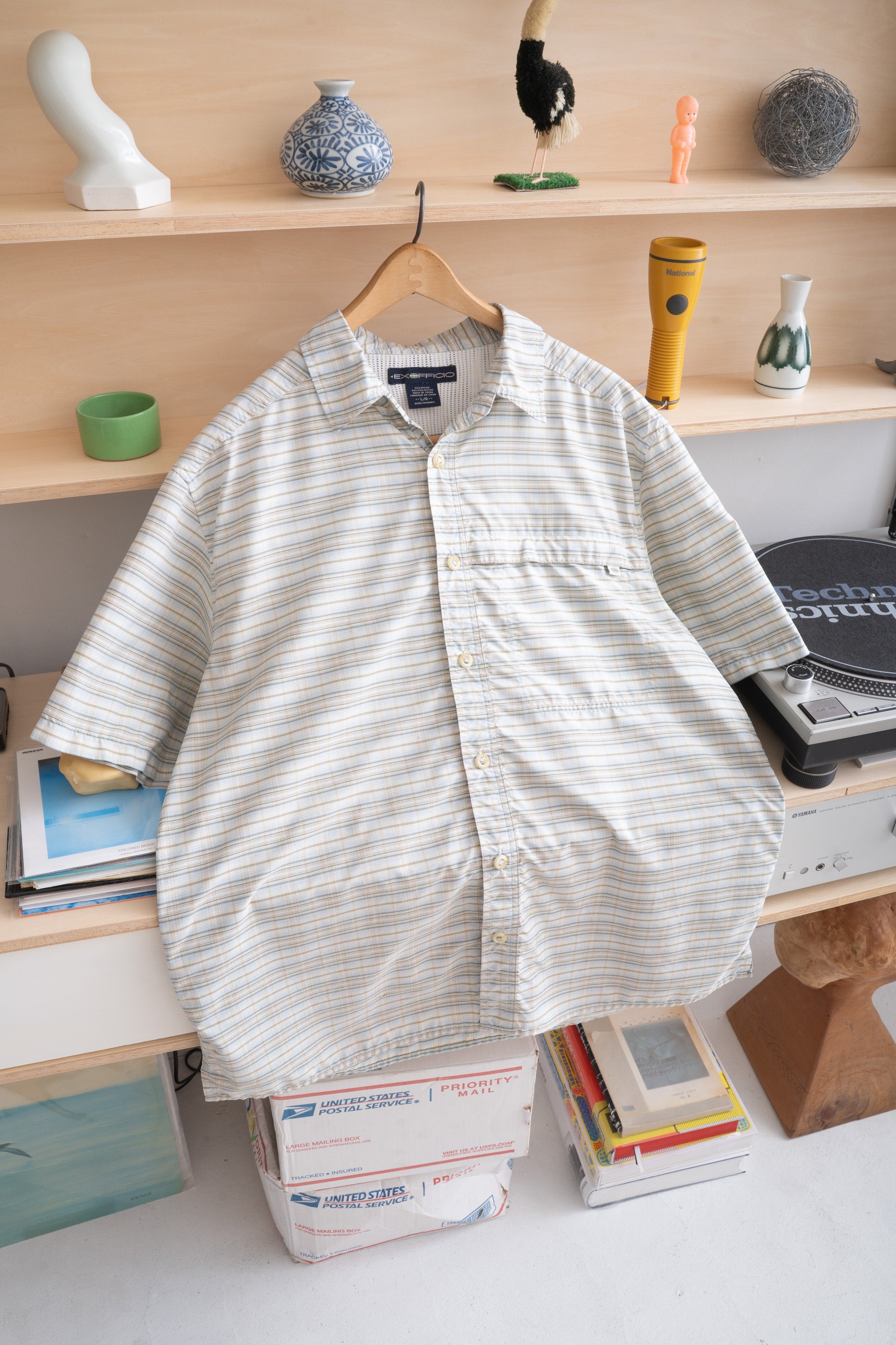 00S EXOFFICIO CHECK SHIRT
