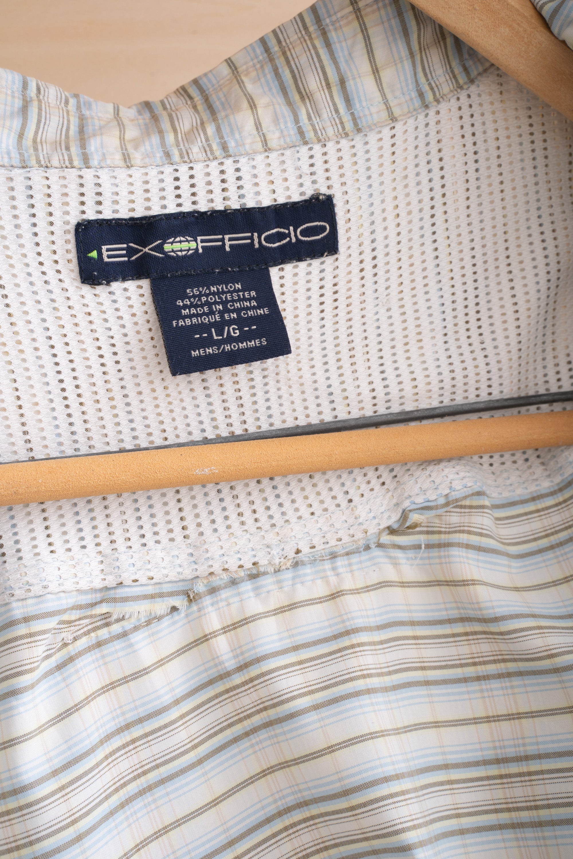 00S EXOFFICIO CHECK SHIRT
