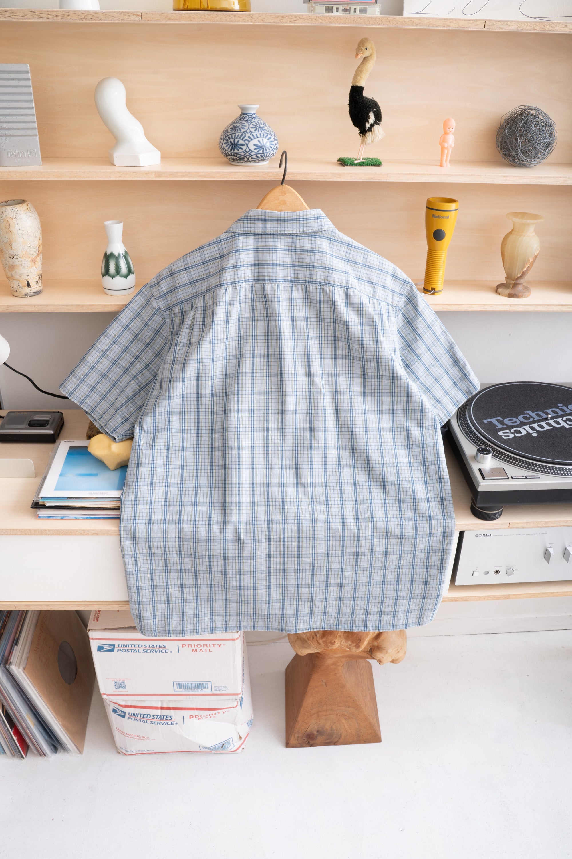 90~00S OLD NAVY CHECK SHIRT