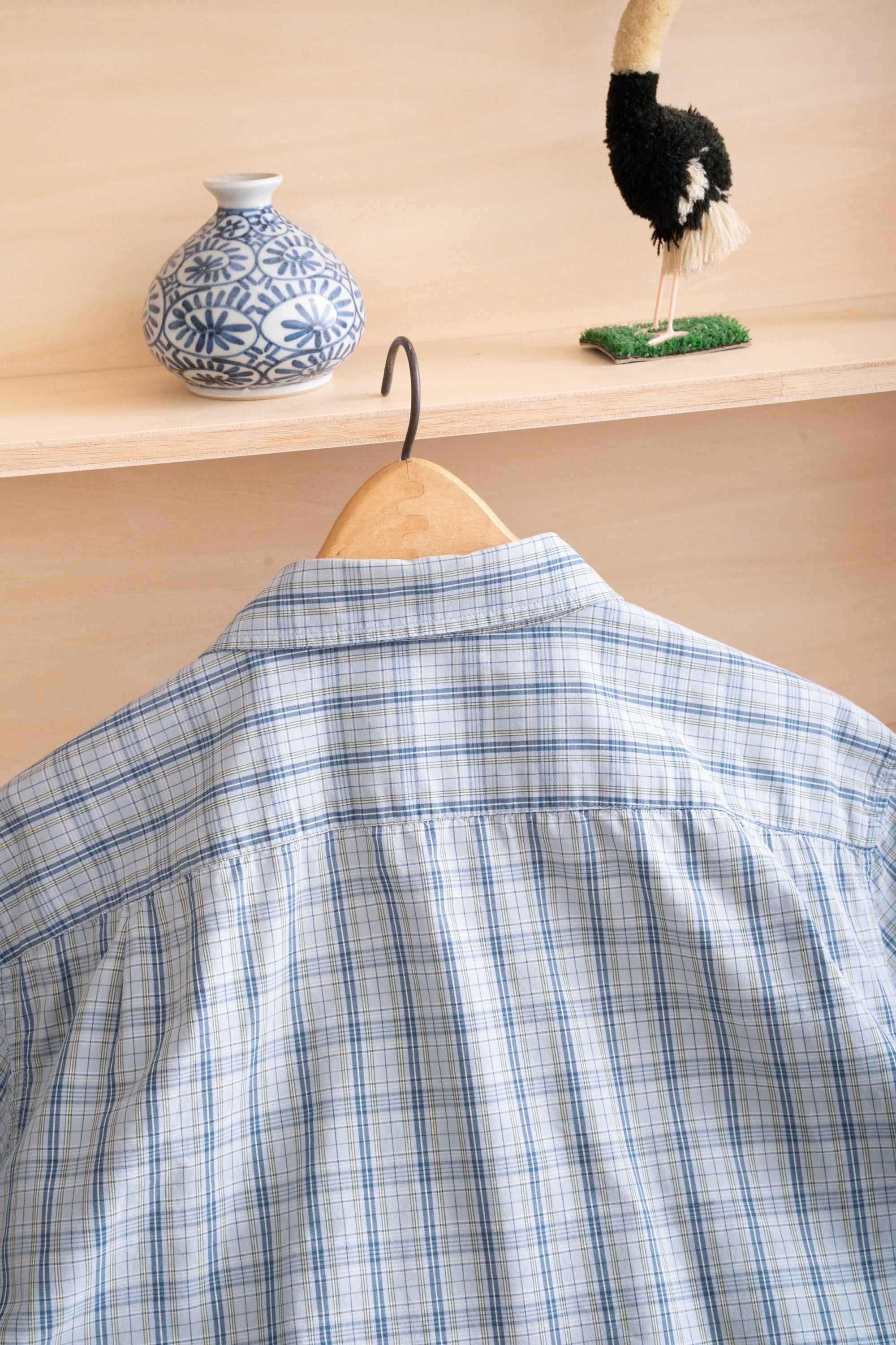 90~00S OLD NAVY CHECK SHIRT