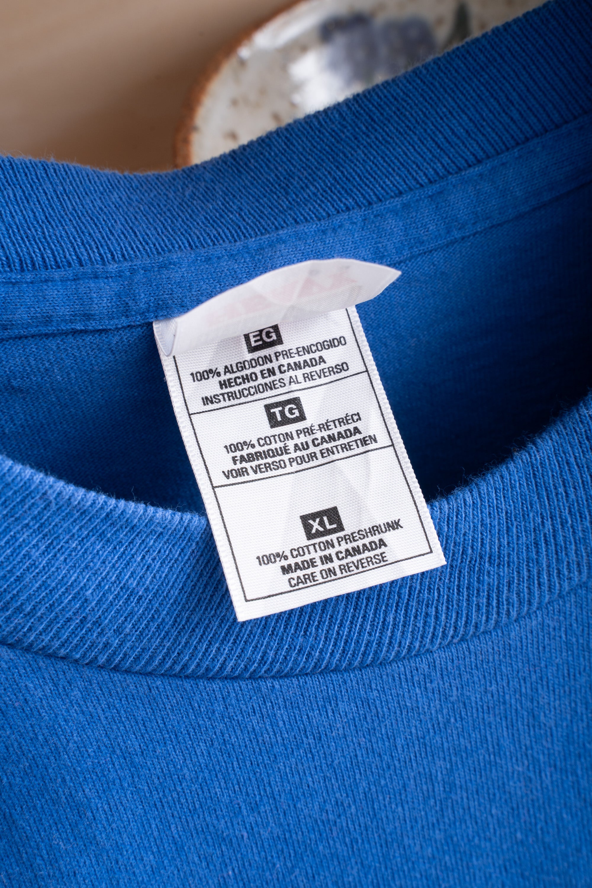 90S MADE IN CANADA ALAMO PRINT T-SHIRT