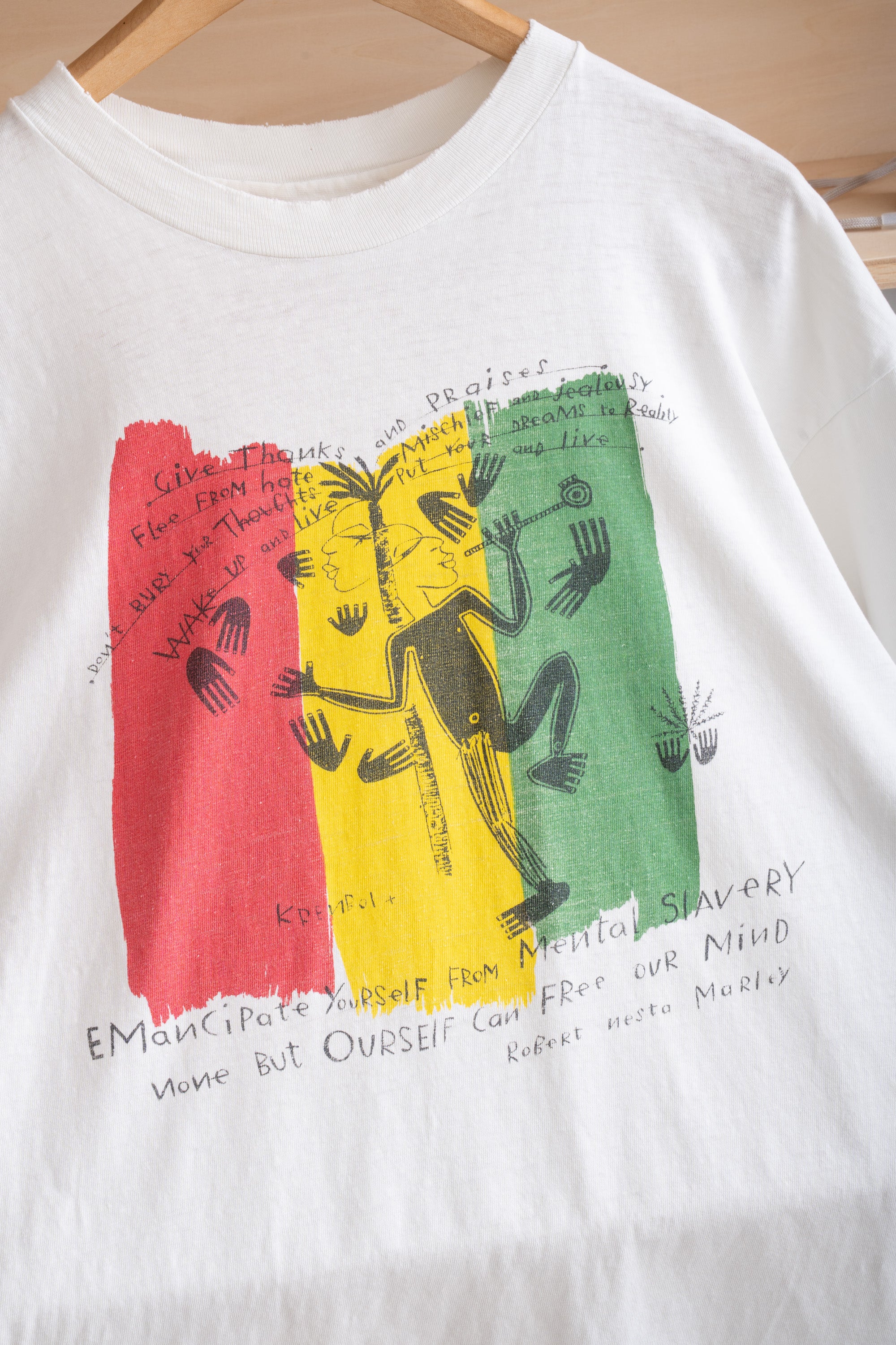 80S RASTA GRAPHIC T-SHIRT