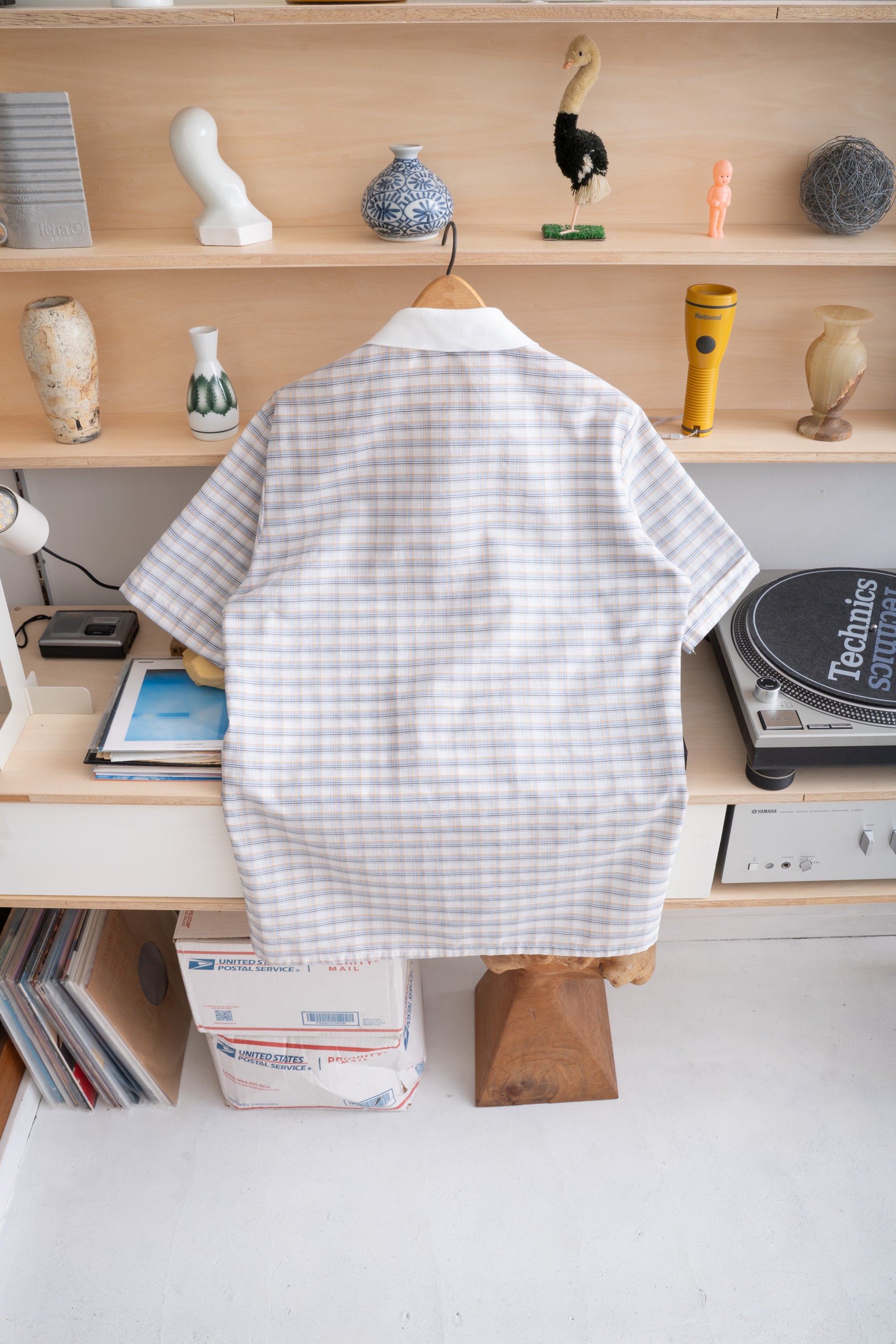 80~90S GALLERY LIMITED CHECK SHIRT