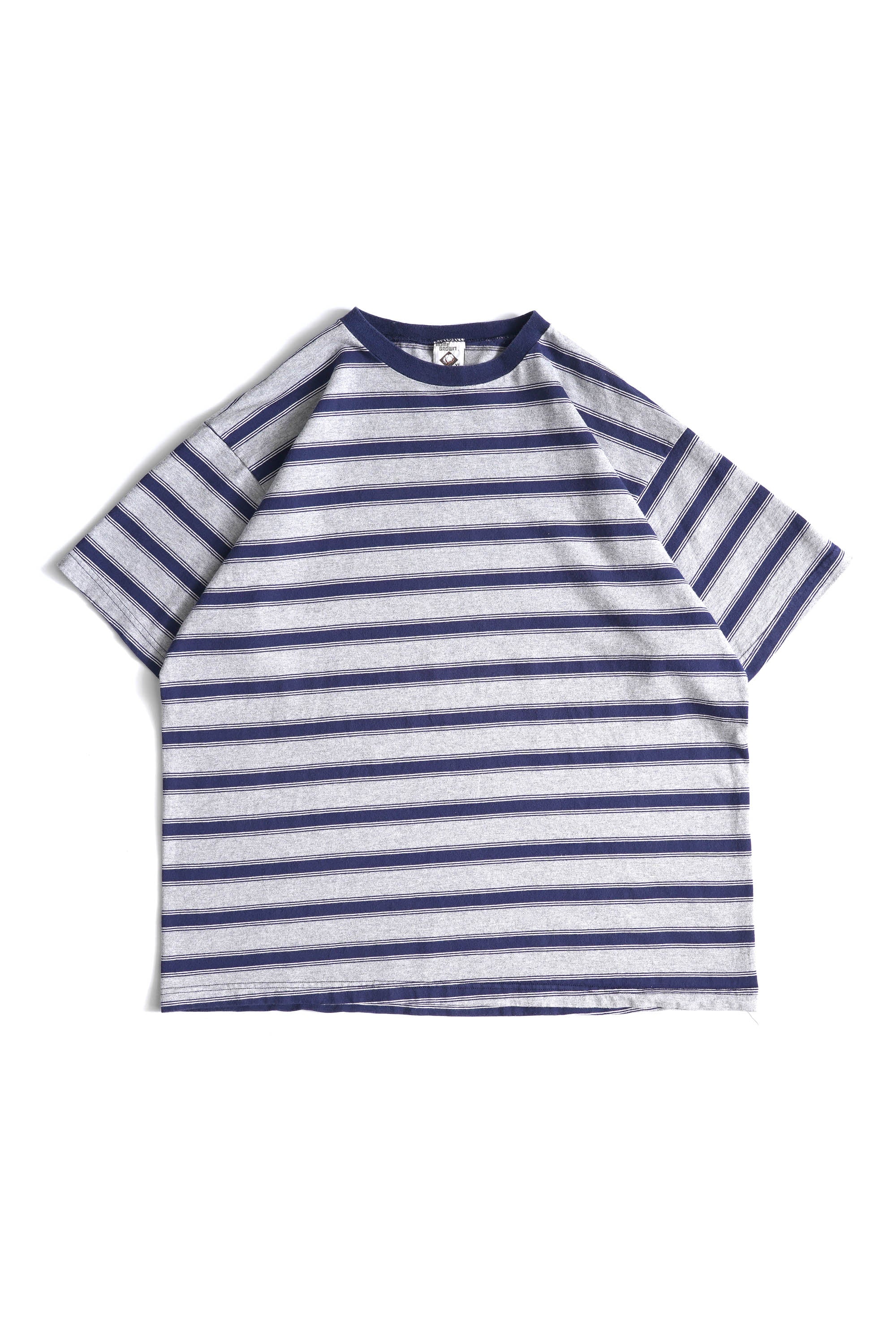 90S MADE IN USA HOME GROWN STRIPED T-SHIRT