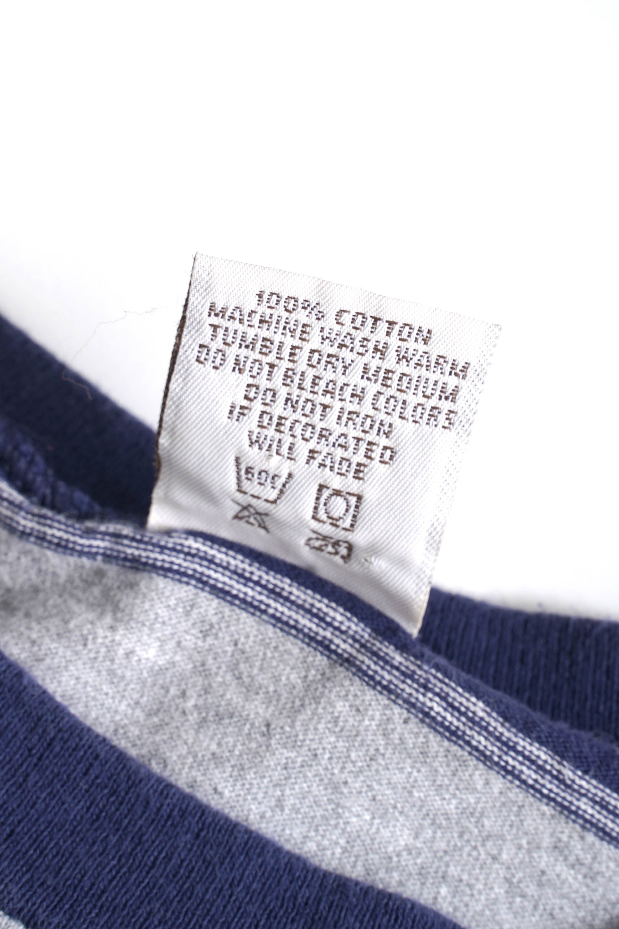 90S MADE IN USA HOME GROWN STRIPED T-SHIRT