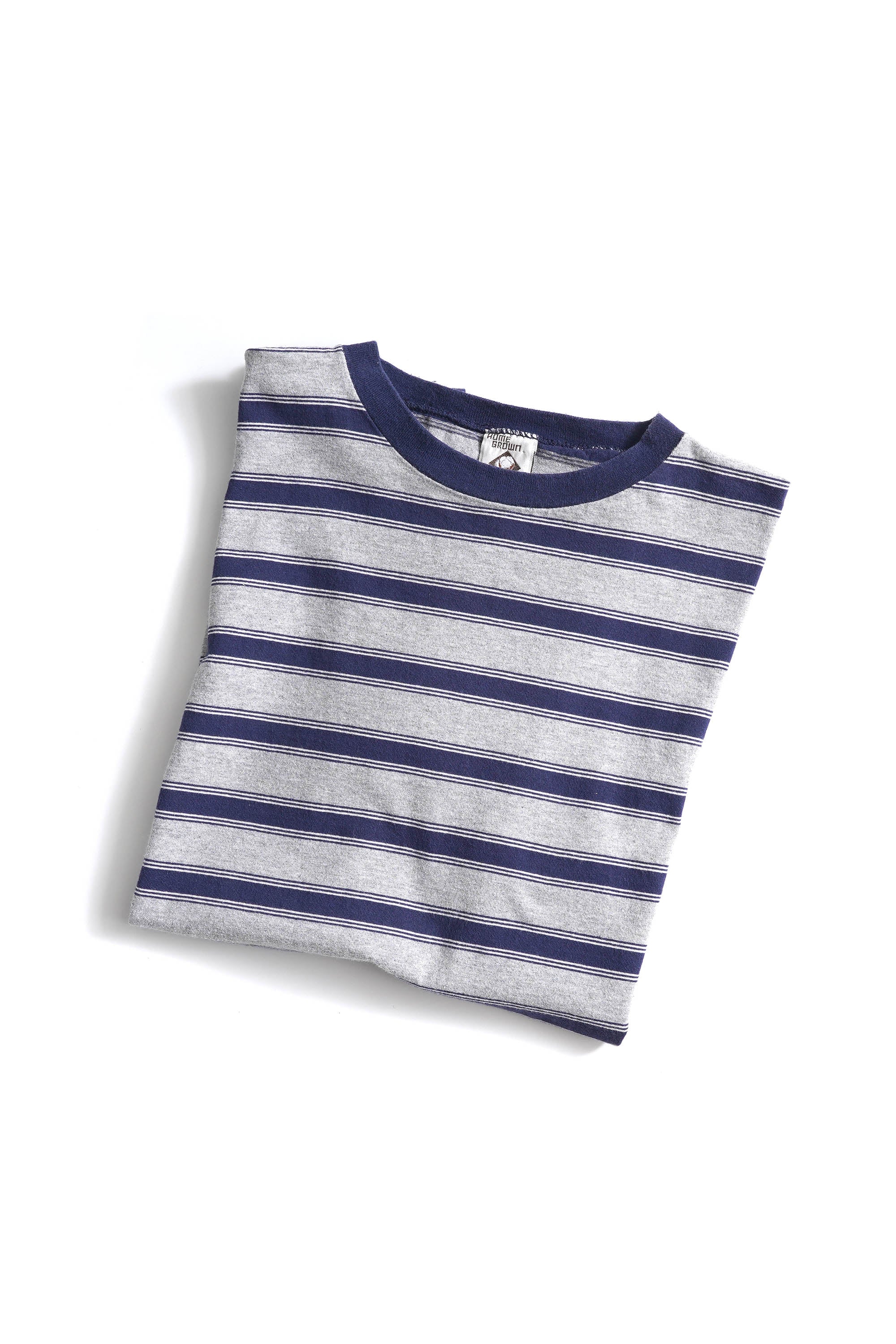 90S MADE IN USA HOME GROWN STRIPED T-SHIRT
