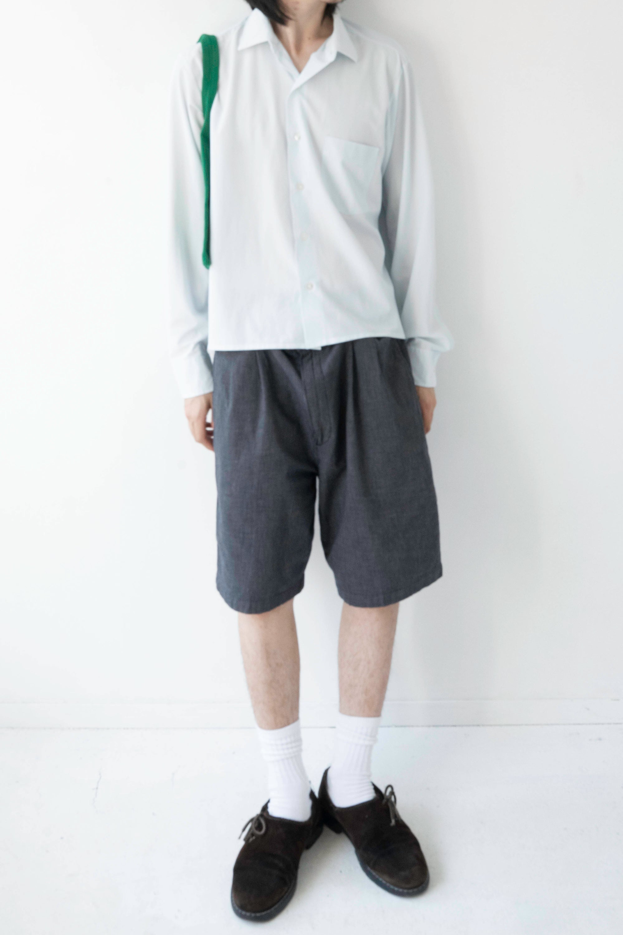 90~00S GEOFFREY BEENE CHCK SHORTS