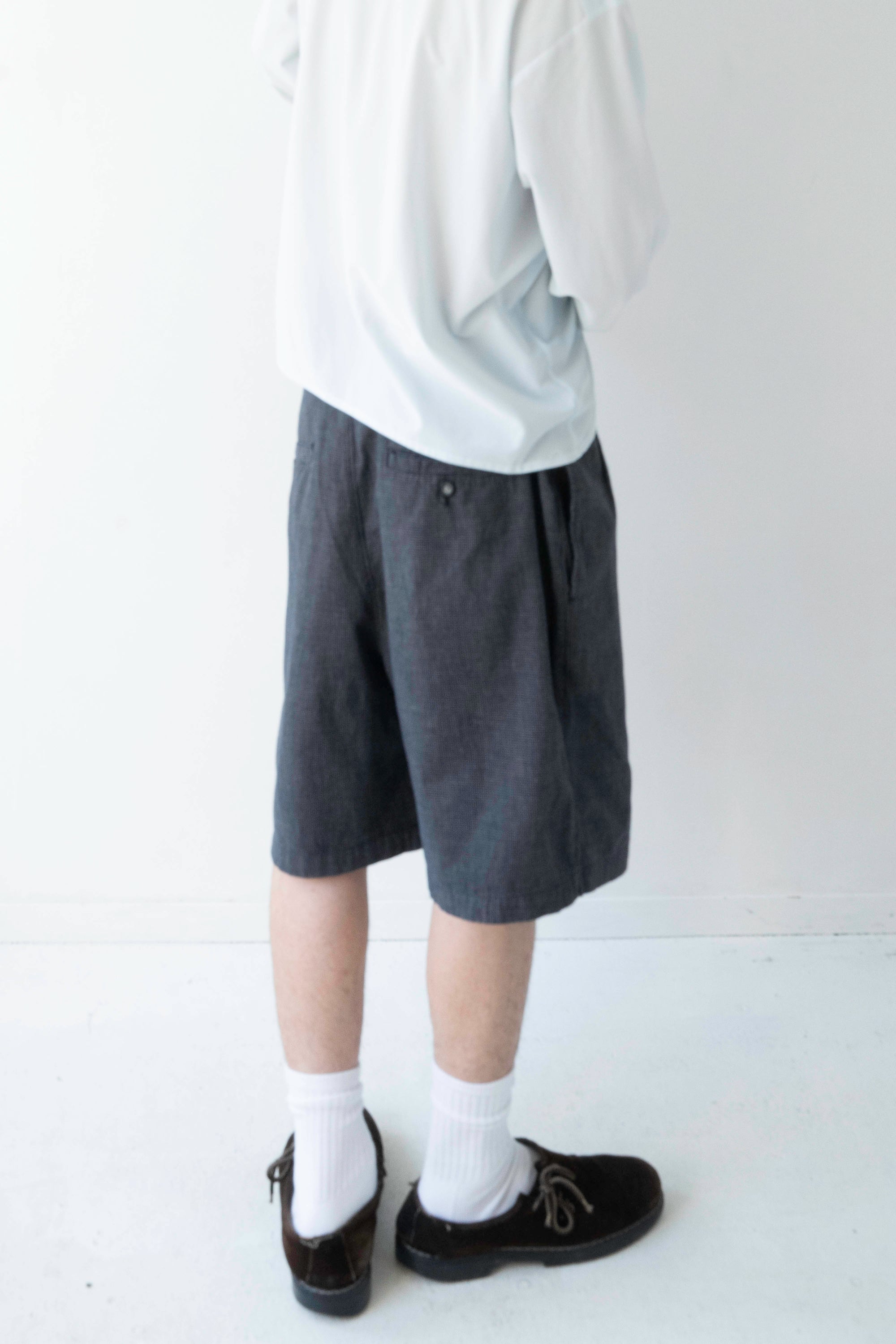 90~00S GEOFFREY BEENE CHCK SHORTS