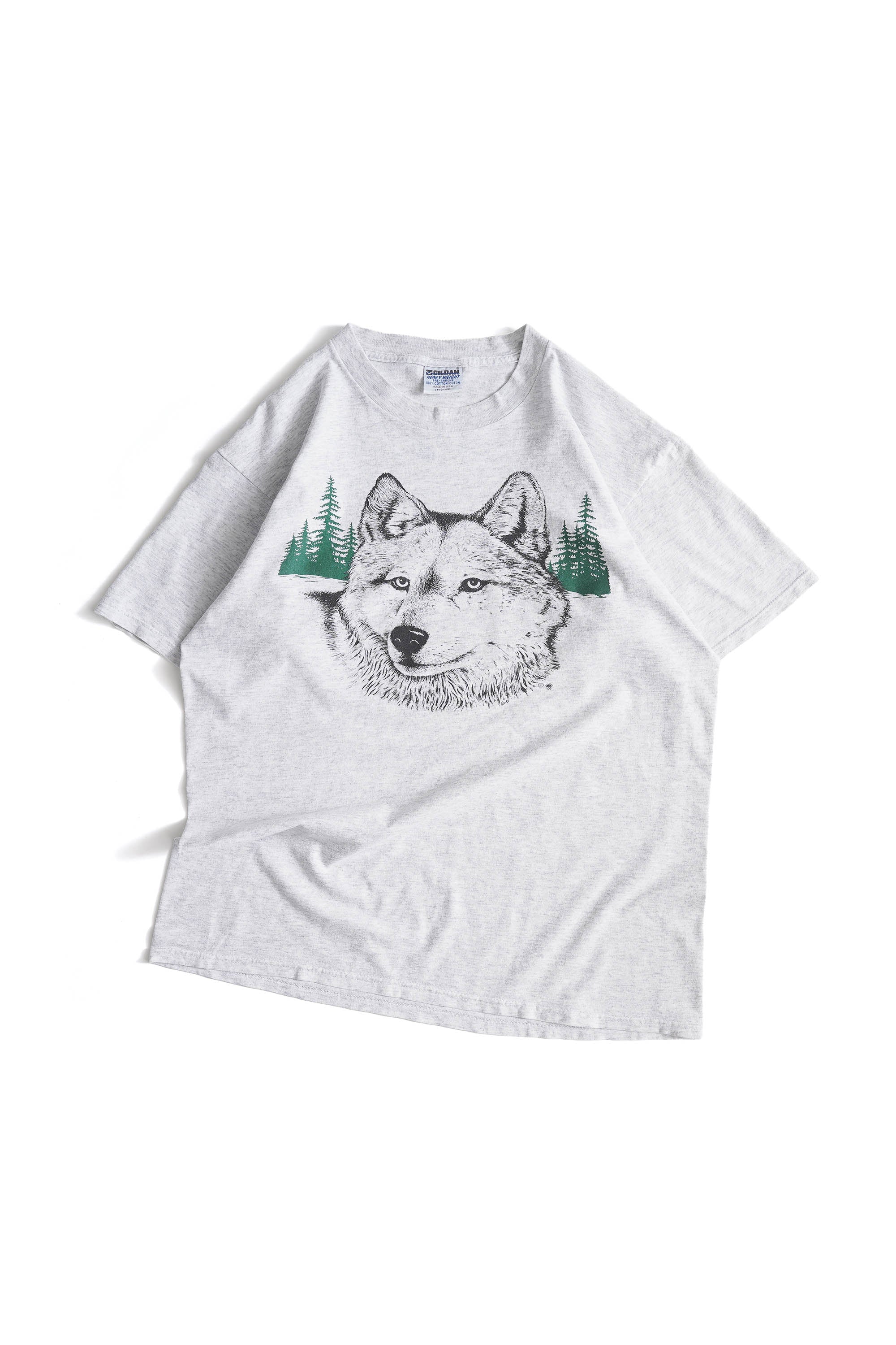 MADE IN USA WOLF T-SHIRT (GILDAN)