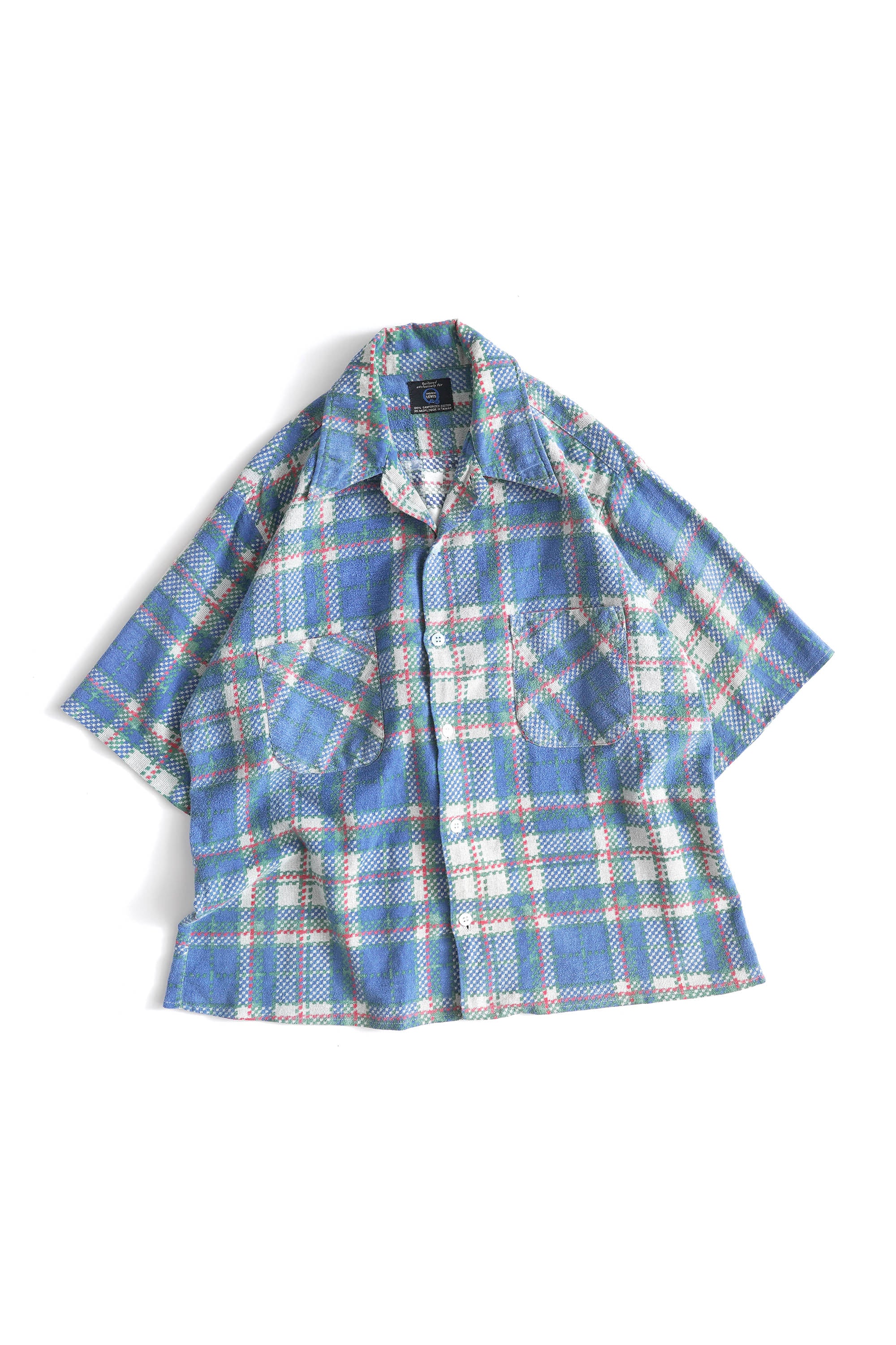 80S ANDREW LEWIS CHECKED  SHIRT