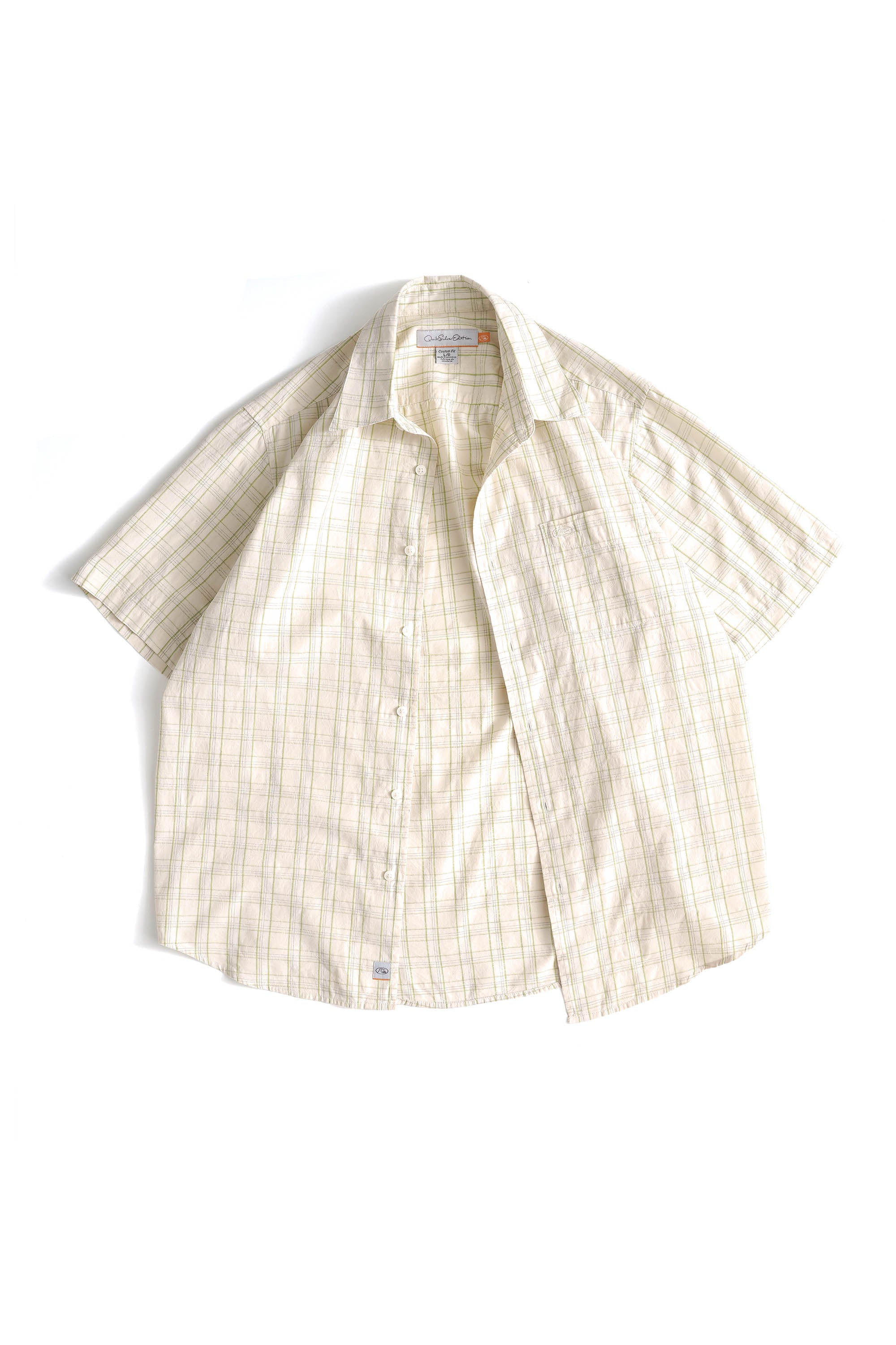 00S QUICK SILVER CHECKED  SHIRT