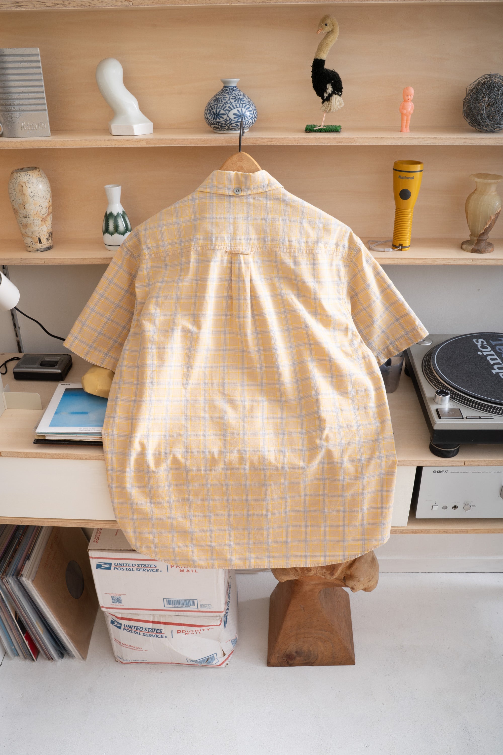 90~00S AIR WALK CHECK SHIRT