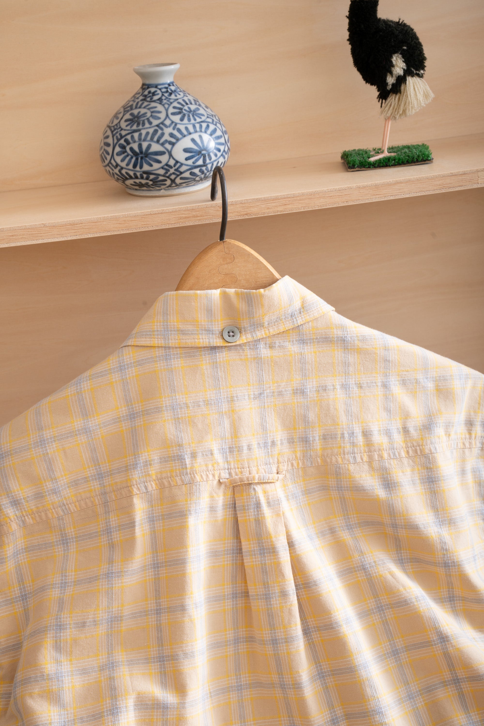 90~00S AIR WALK CHECK SHIRT
