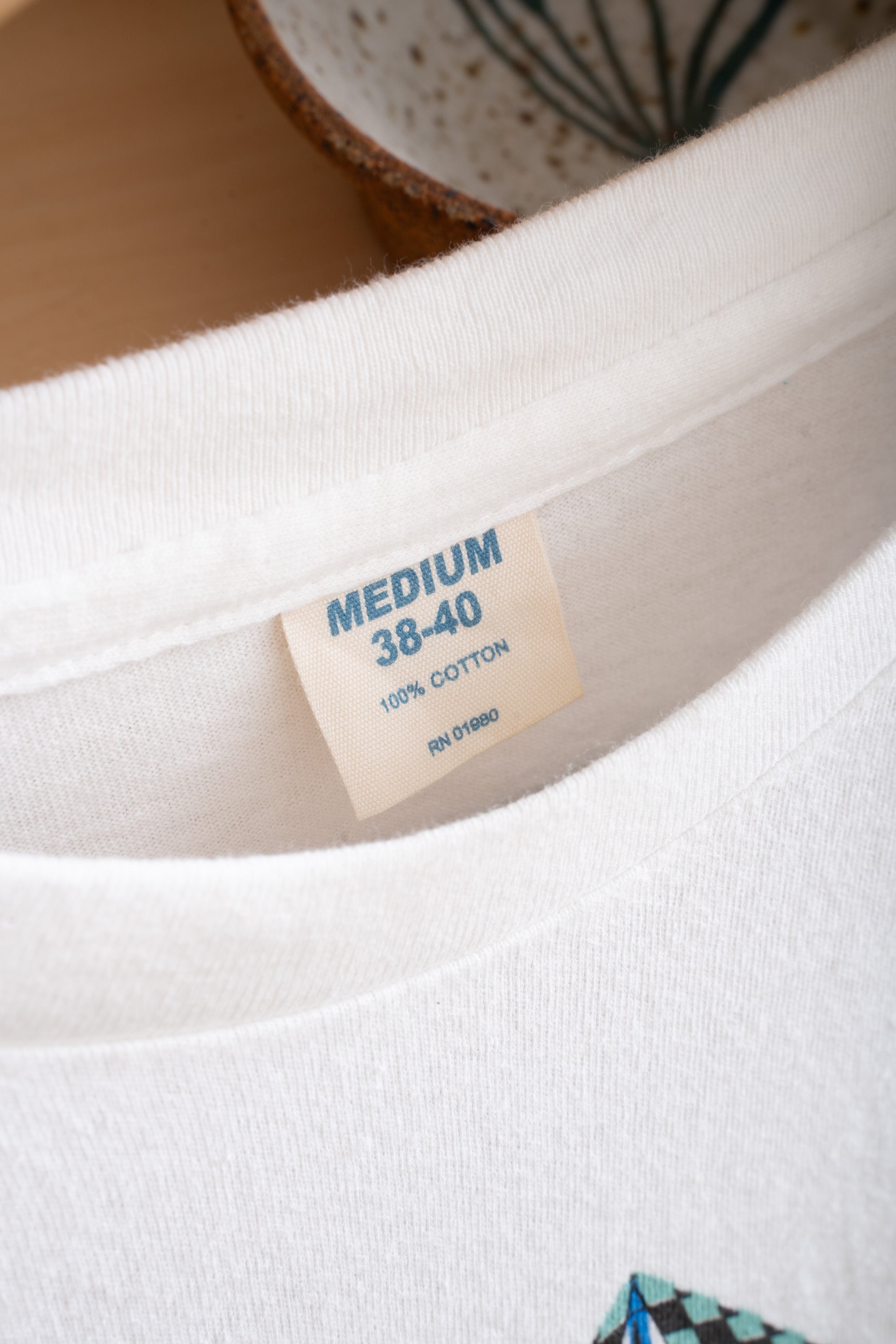90S UNKNOWN BRAND RADIAL ILLUSION T-SHIRT
