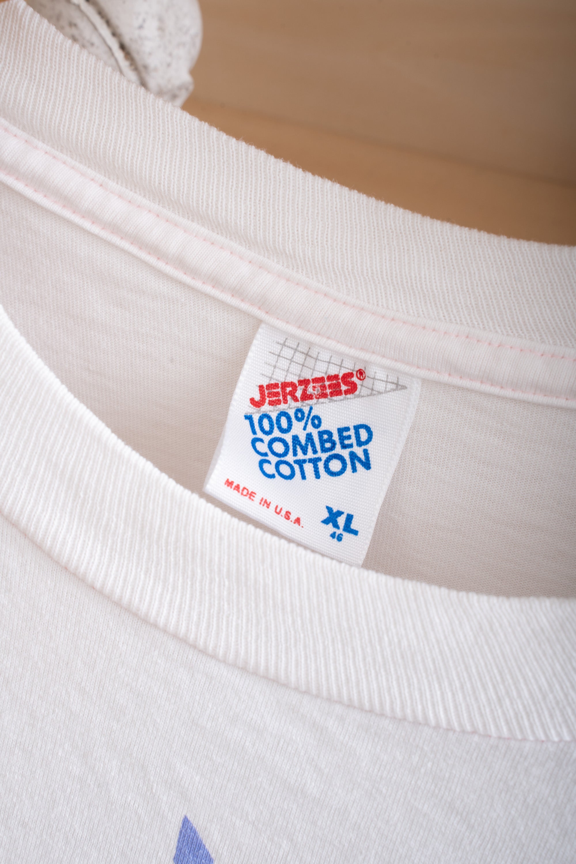 1989 MADE IN USA MORNING STAR QUILT T-SHIRT
