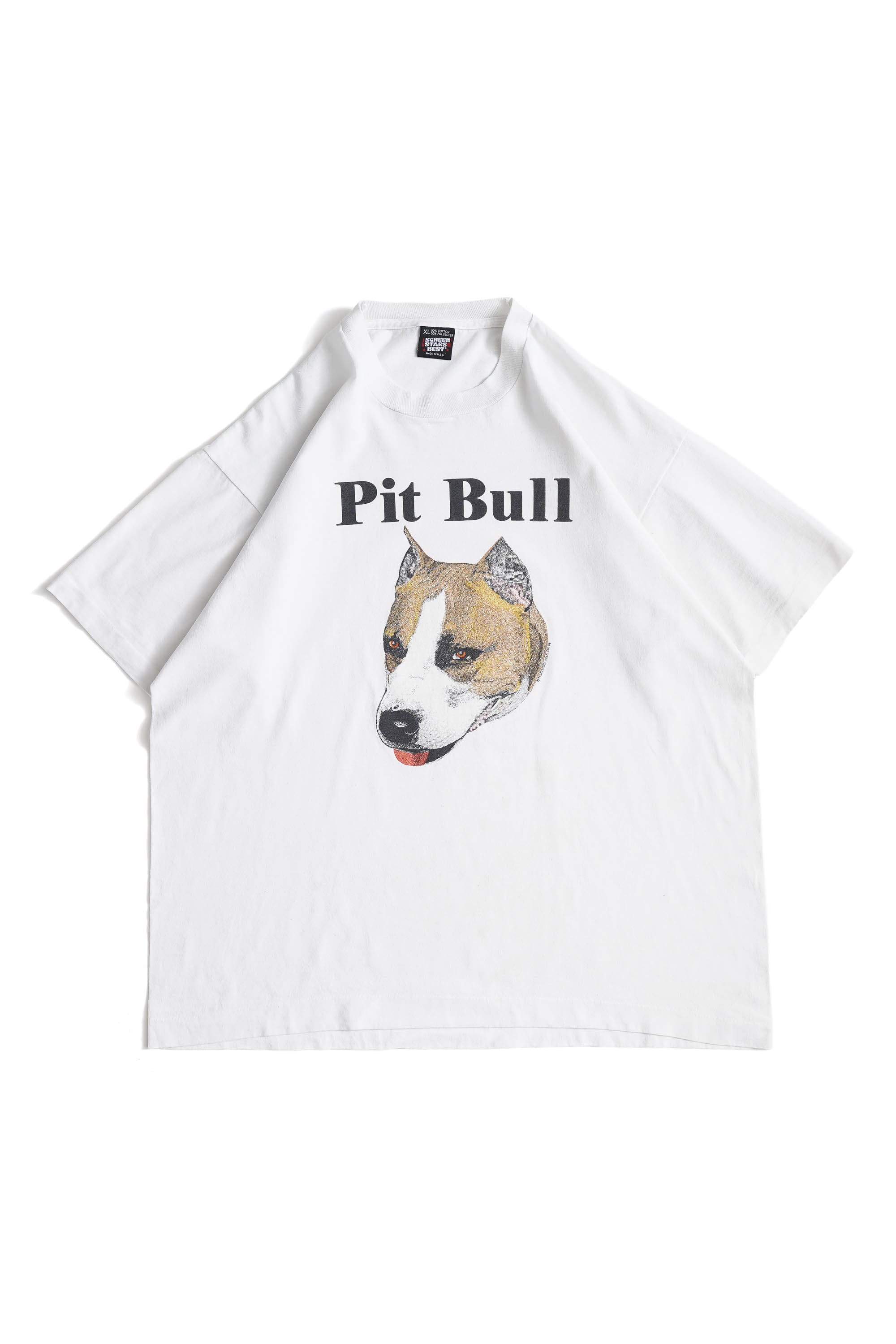 1988S MADE IN USA PIT BULL T-SHIRT (SCREEN STARS)
