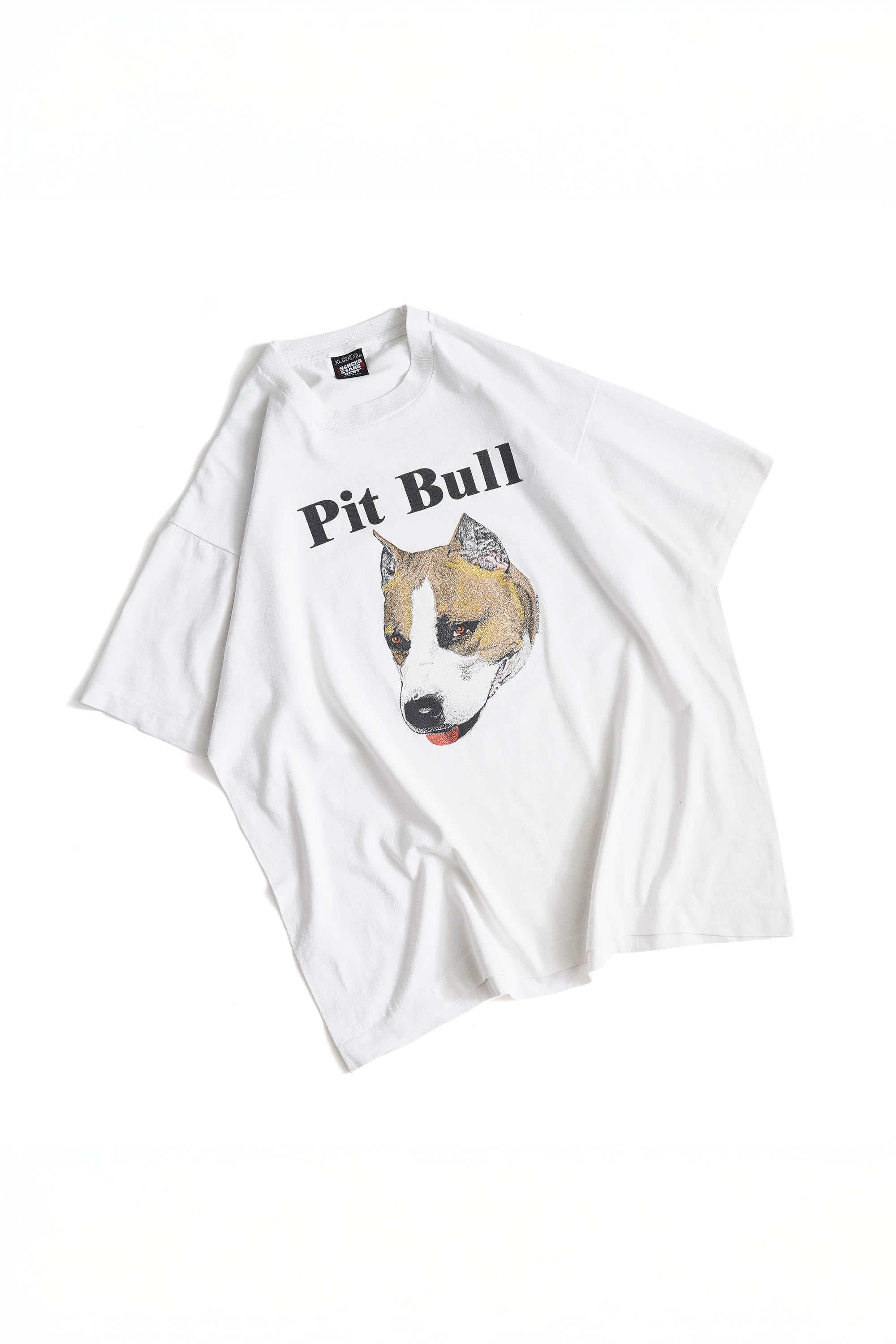 1988S MADE IN USA PIT BULL T-SHIRT (SCREEN STARS)