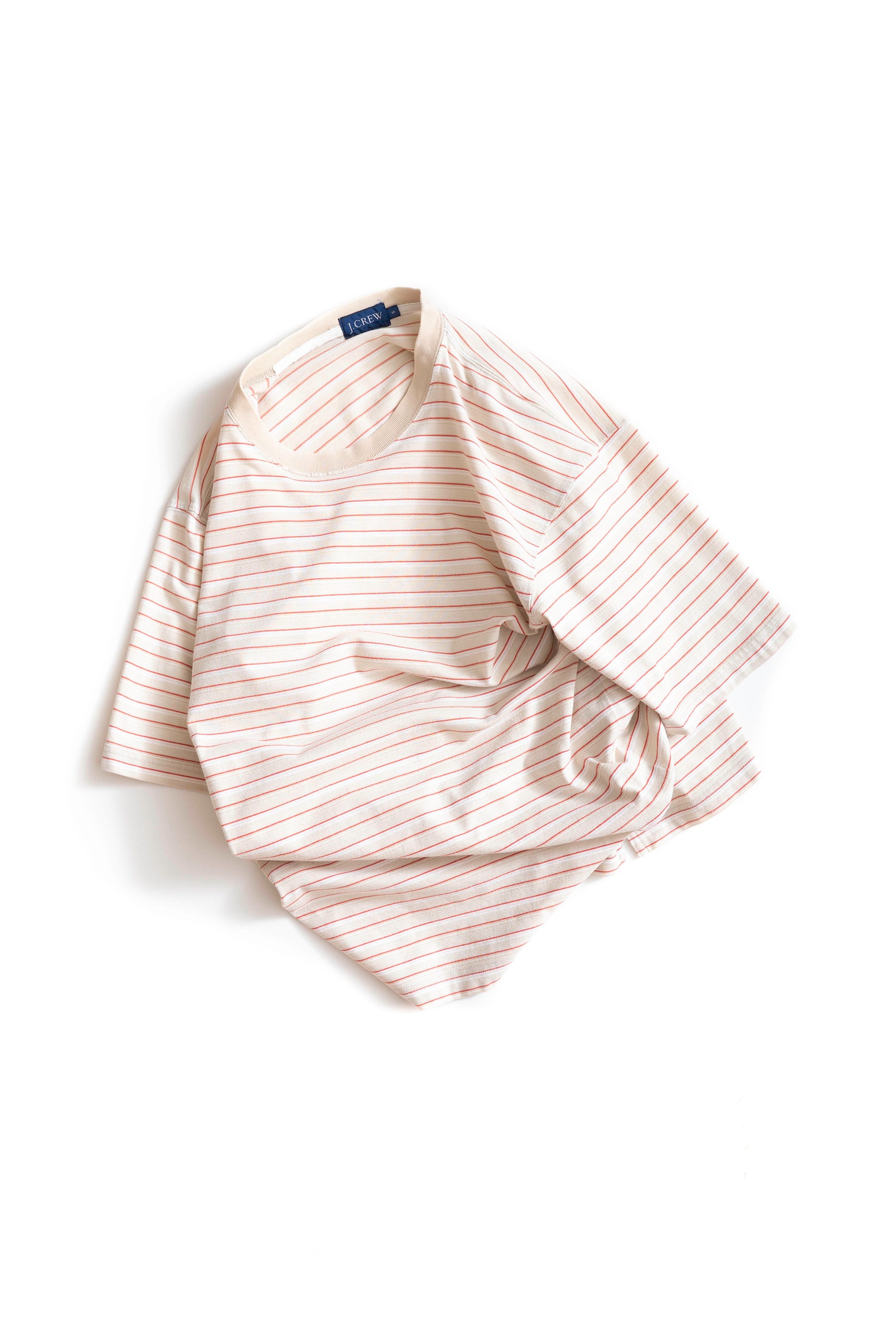 90~00S J.CREW STRIPED T-SHIRT