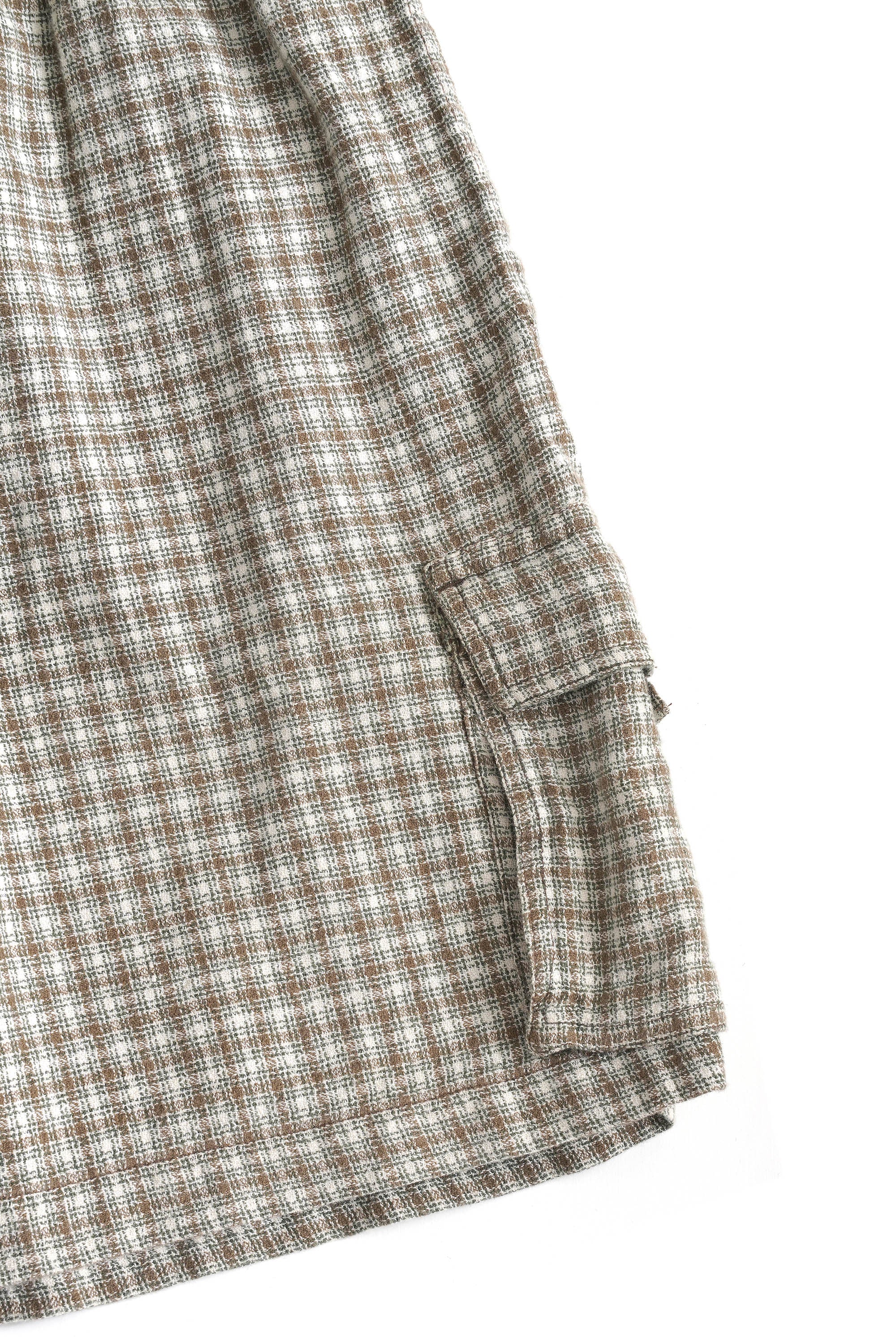 90S BLACK DIAMOND CHECKED EASY CARGO SHORTS