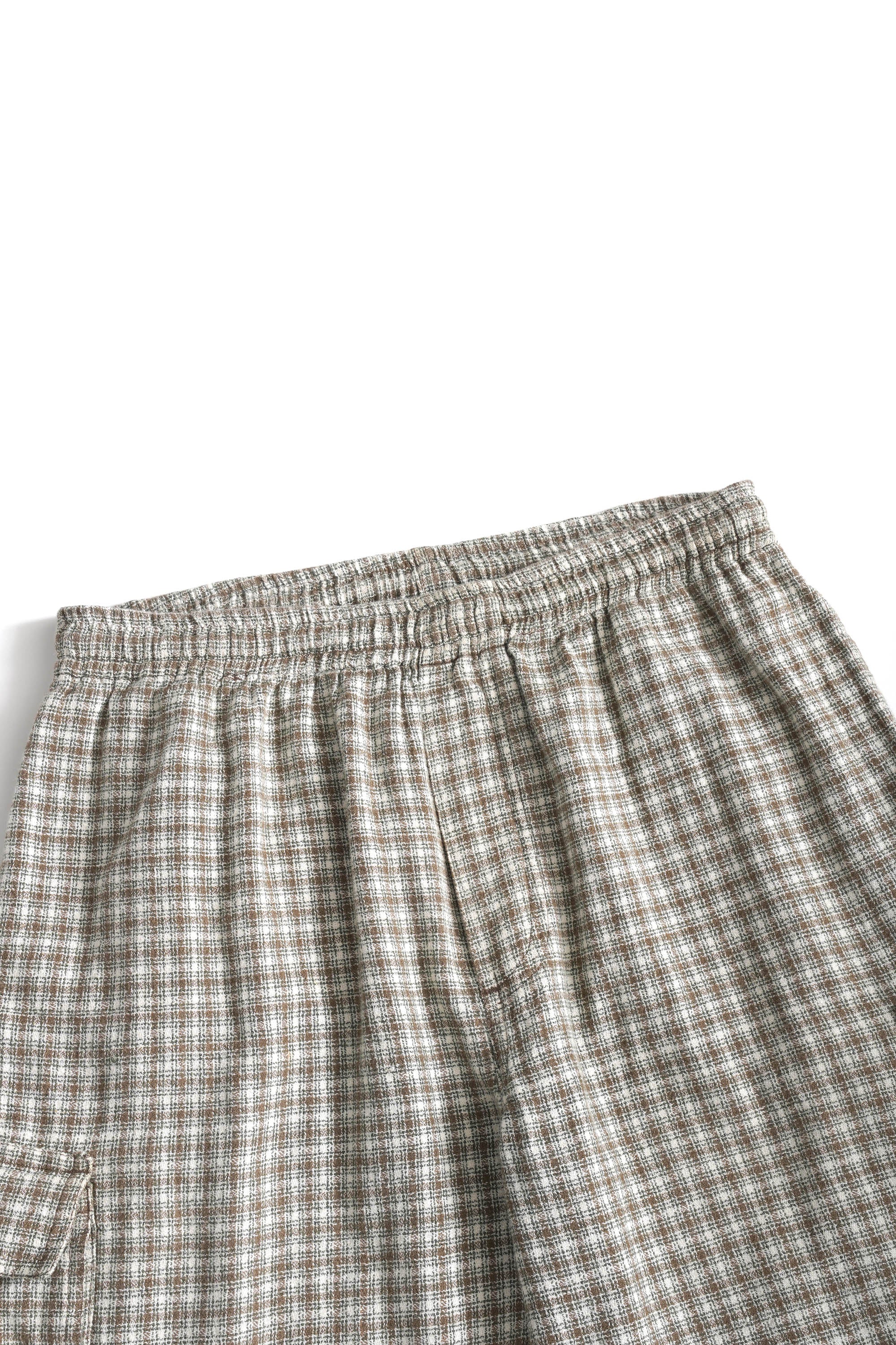 90S BLACK DIAMOND CHECKED EASY CARGO SHORTS