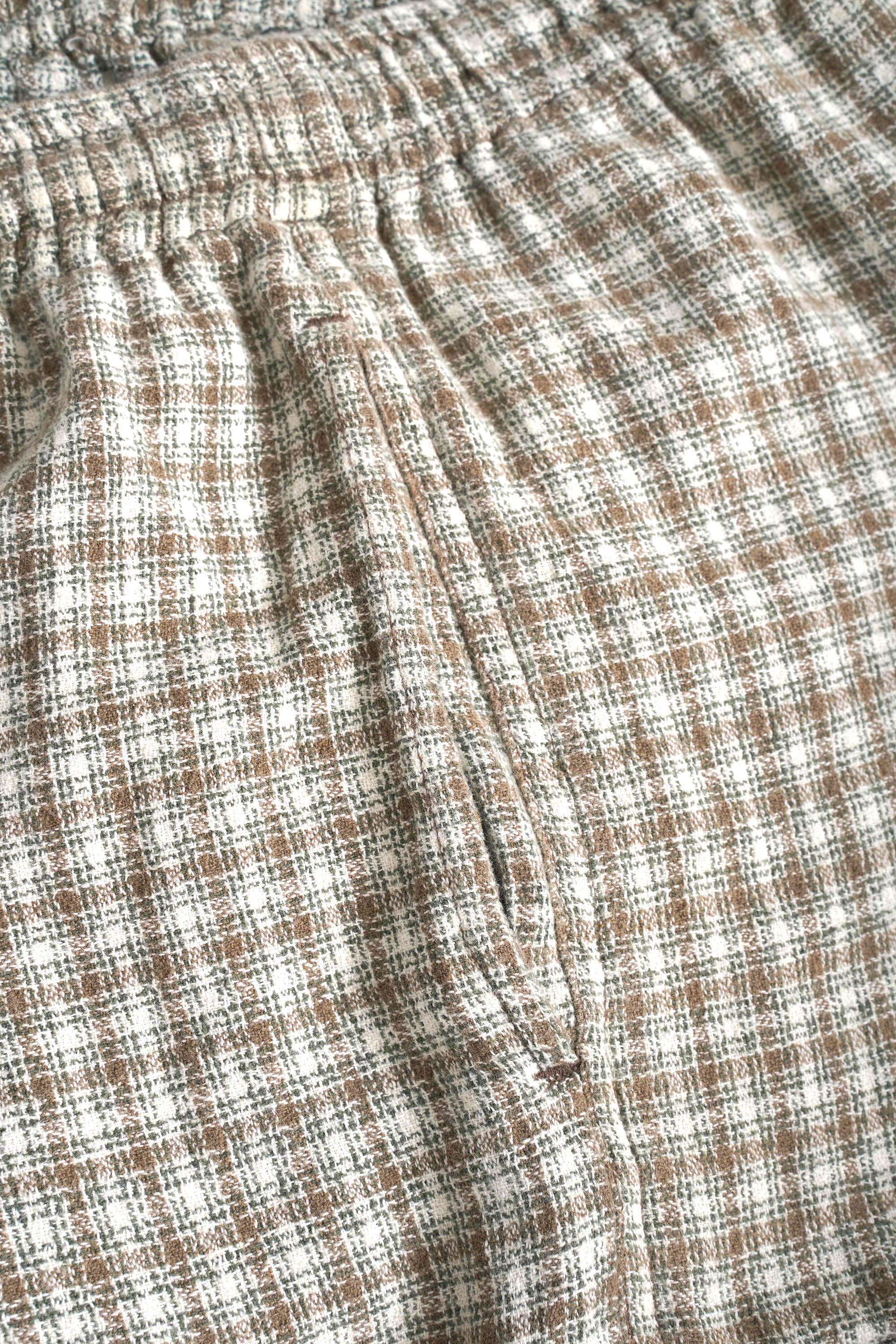 90S BLACK DIAMOND CHECKED EASY CARGO SHORTS