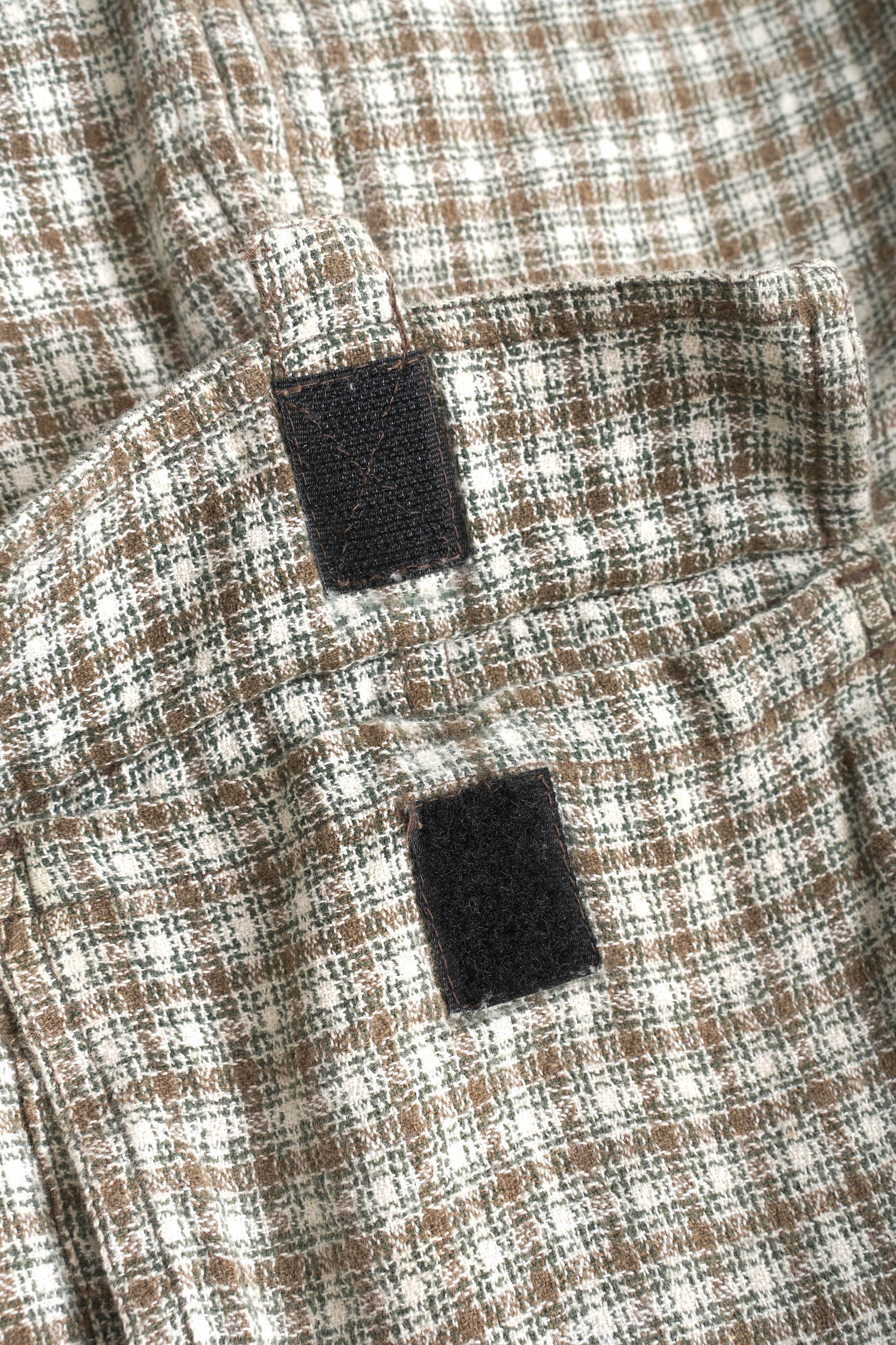 90S BLACK DIAMOND CHECKED EASY CARGO SHORTS