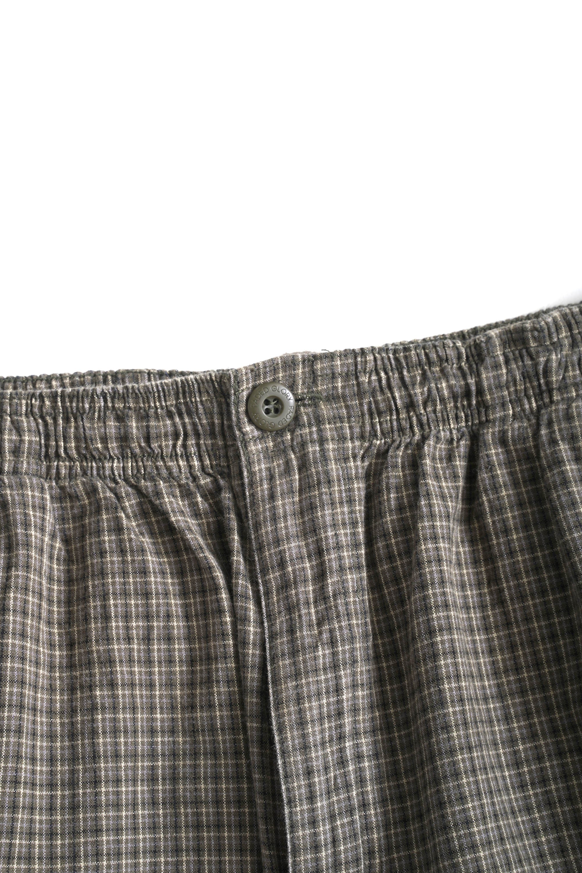 90S FADED GLORY CHECKED EASY CARGO SHORTS
