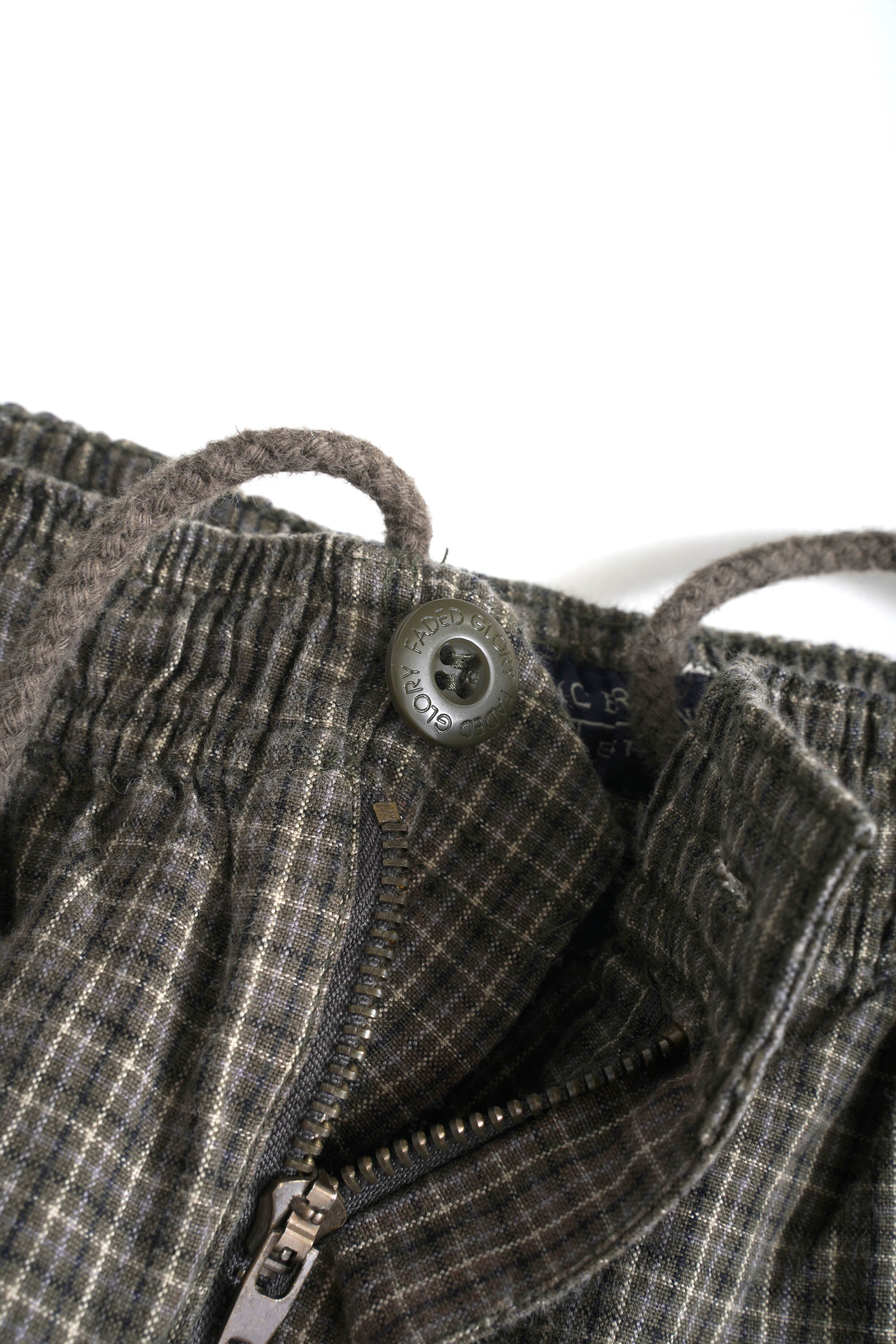 90S FADED GLORY CHECKED EASY CARGO SHORTS