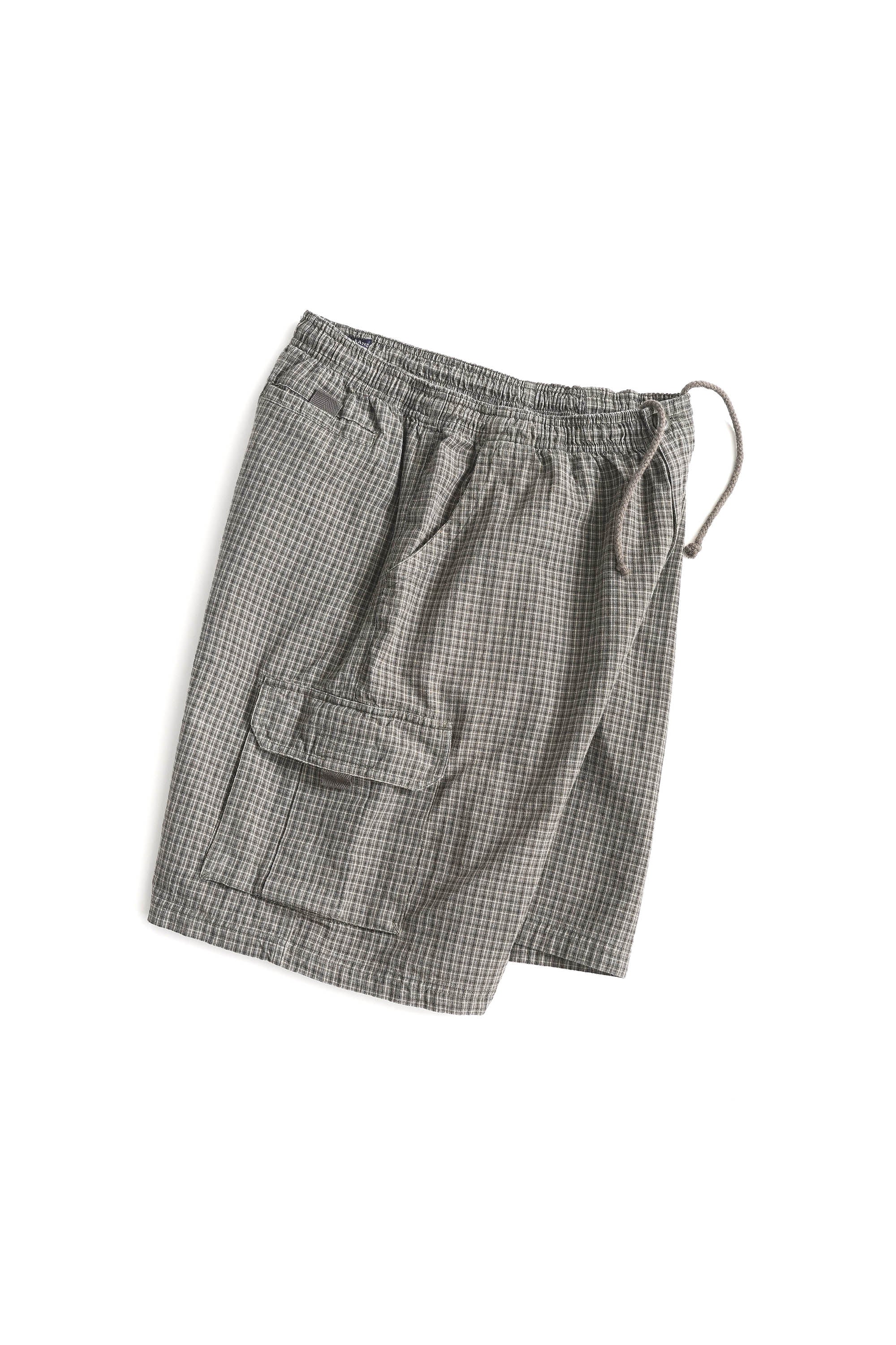 90S FADED GLORY CHECKED EASY CARGO SHORTS
