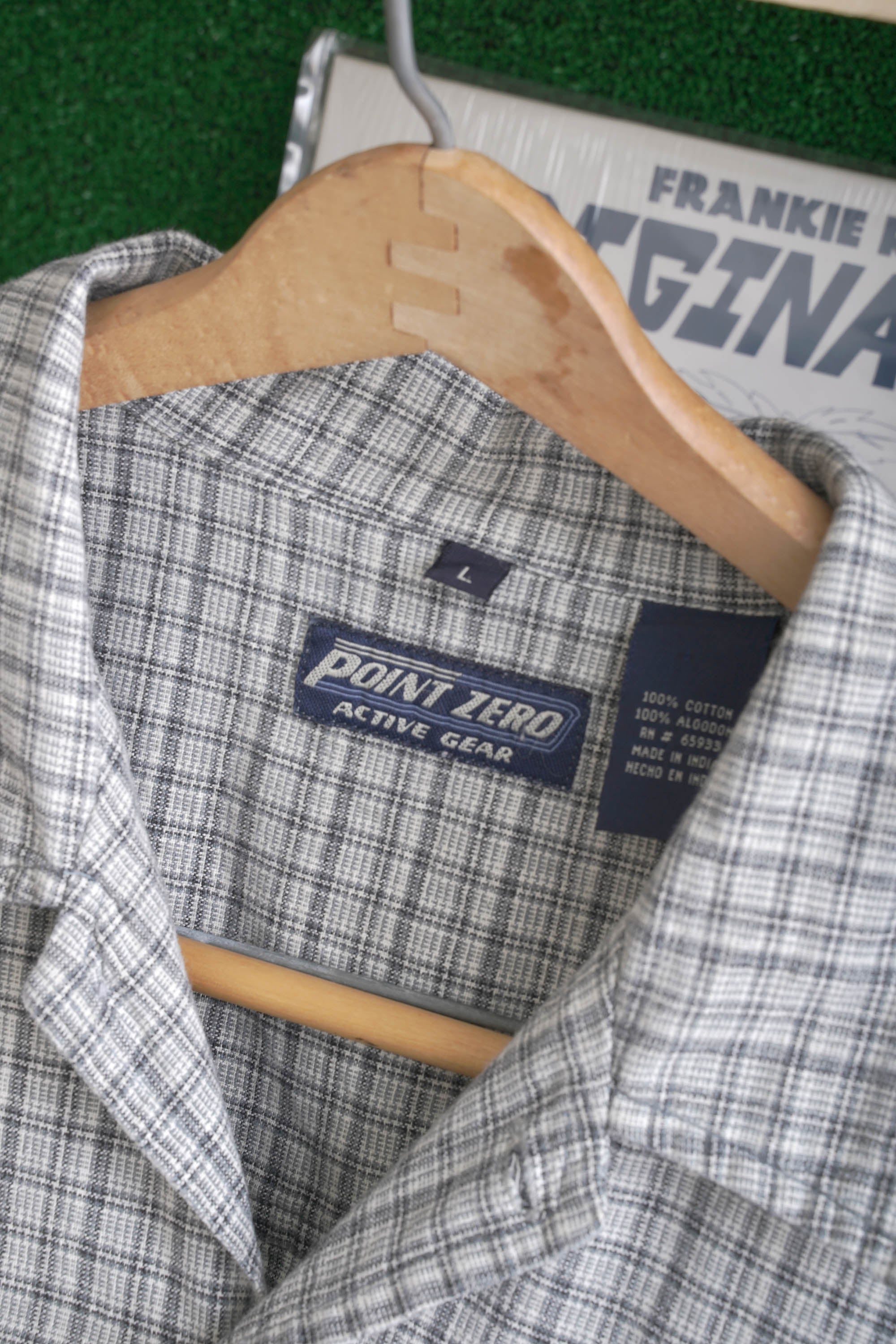 90S POINT ZERO CHECKED SHIRT