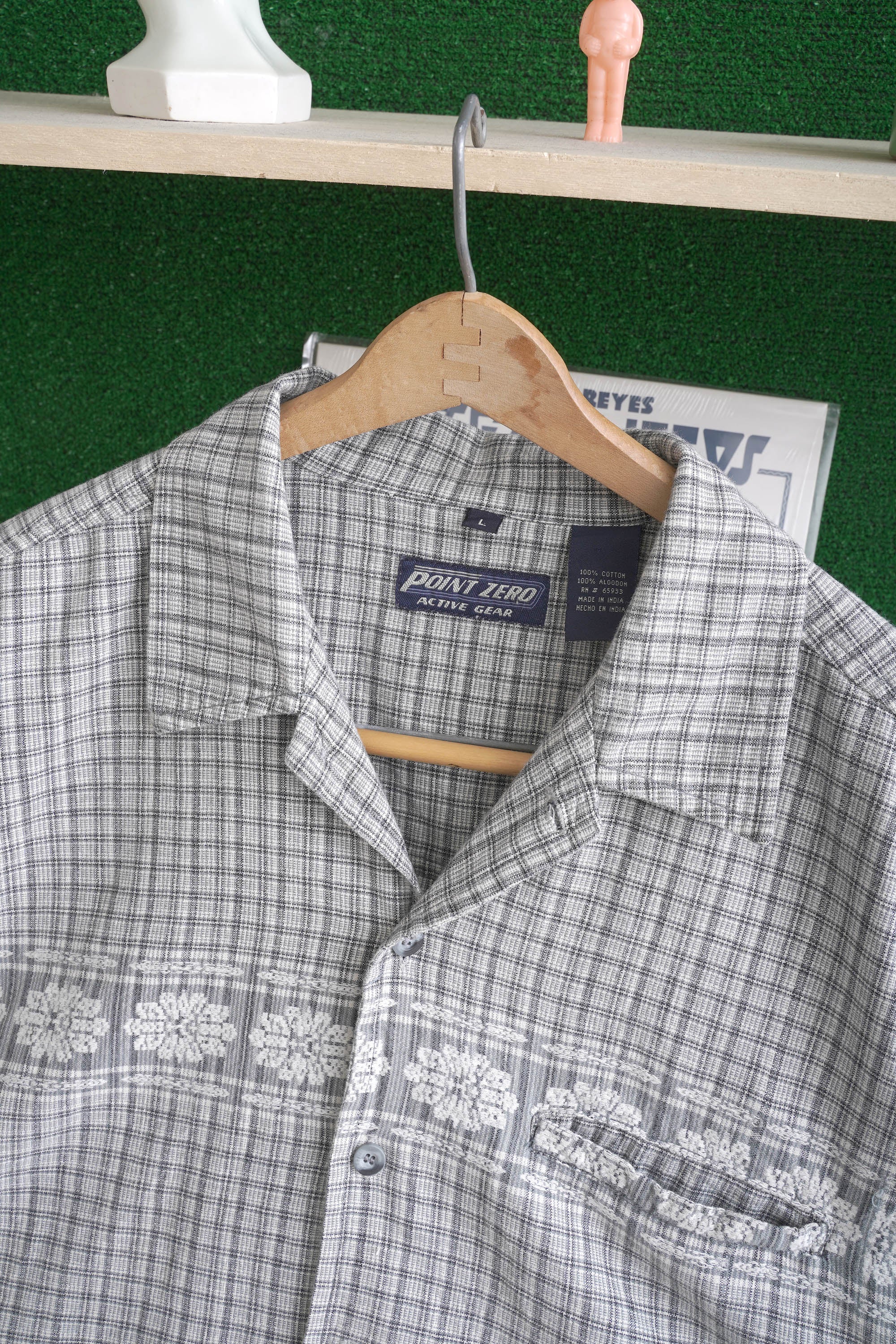 90S POINT ZERO CHECKED SHIRT