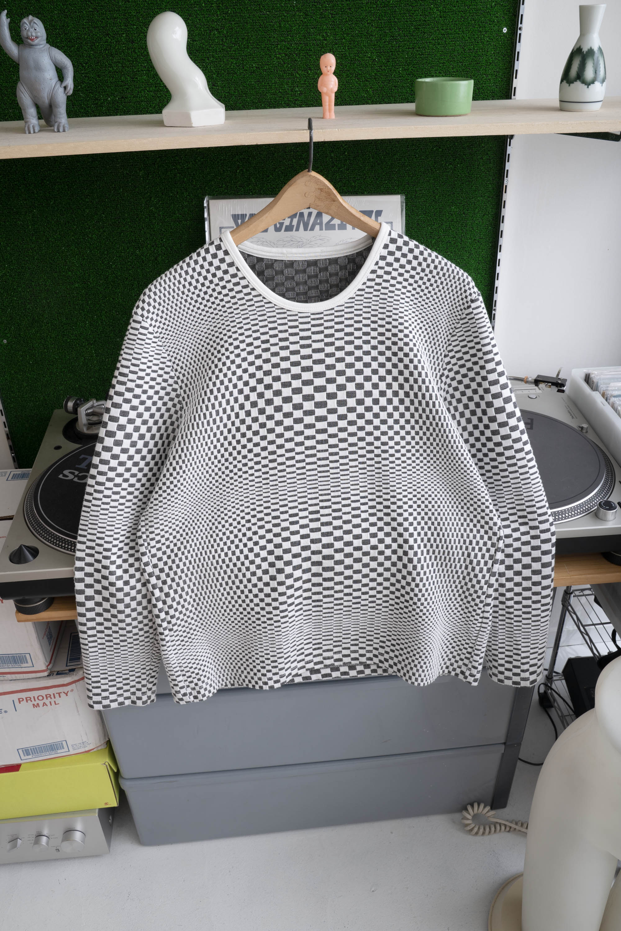 UNKNOWN JAPANESE BRAND 3D KNIT PULLOVER