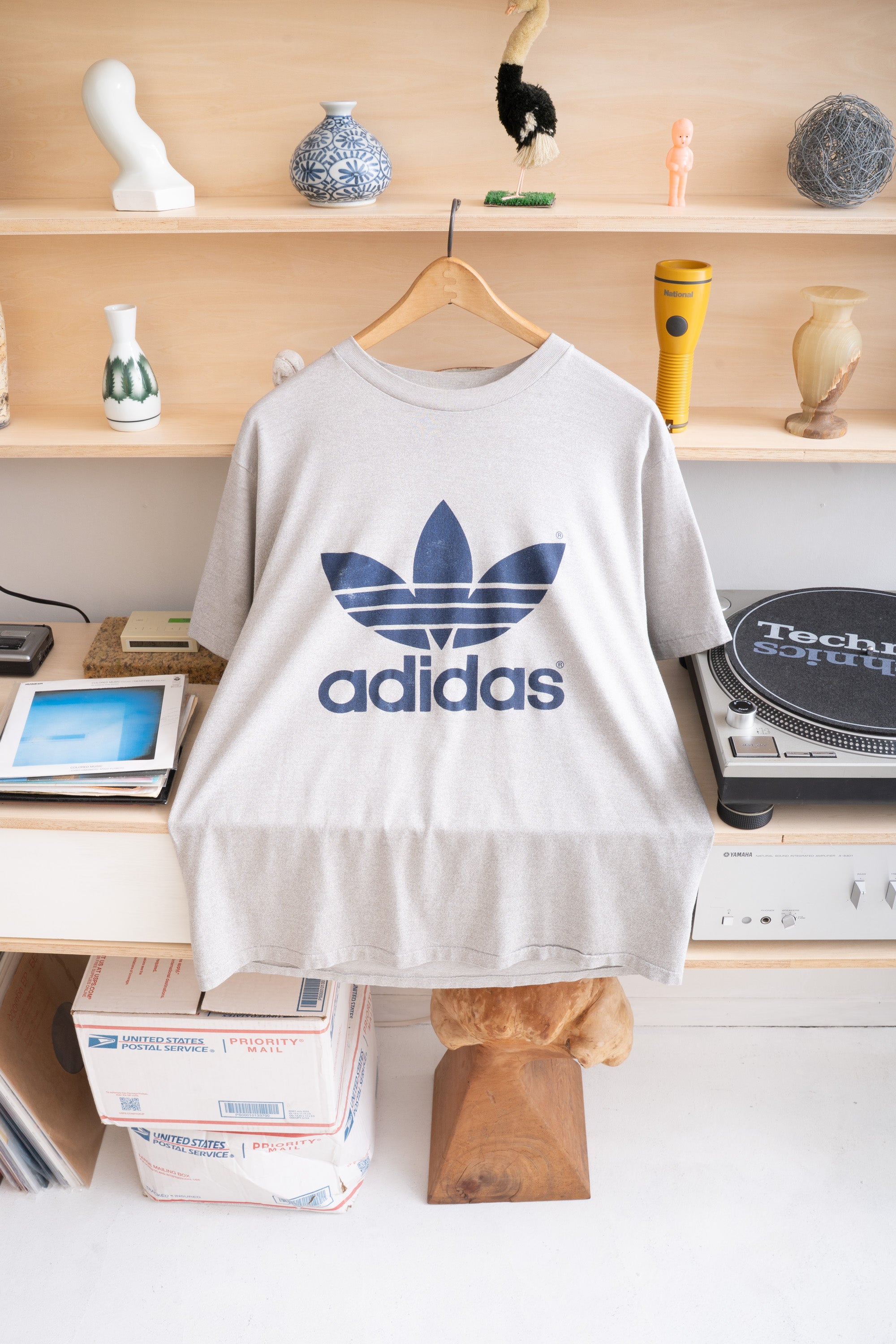 80S MADE IN USA ADIDAS T-SHIRT