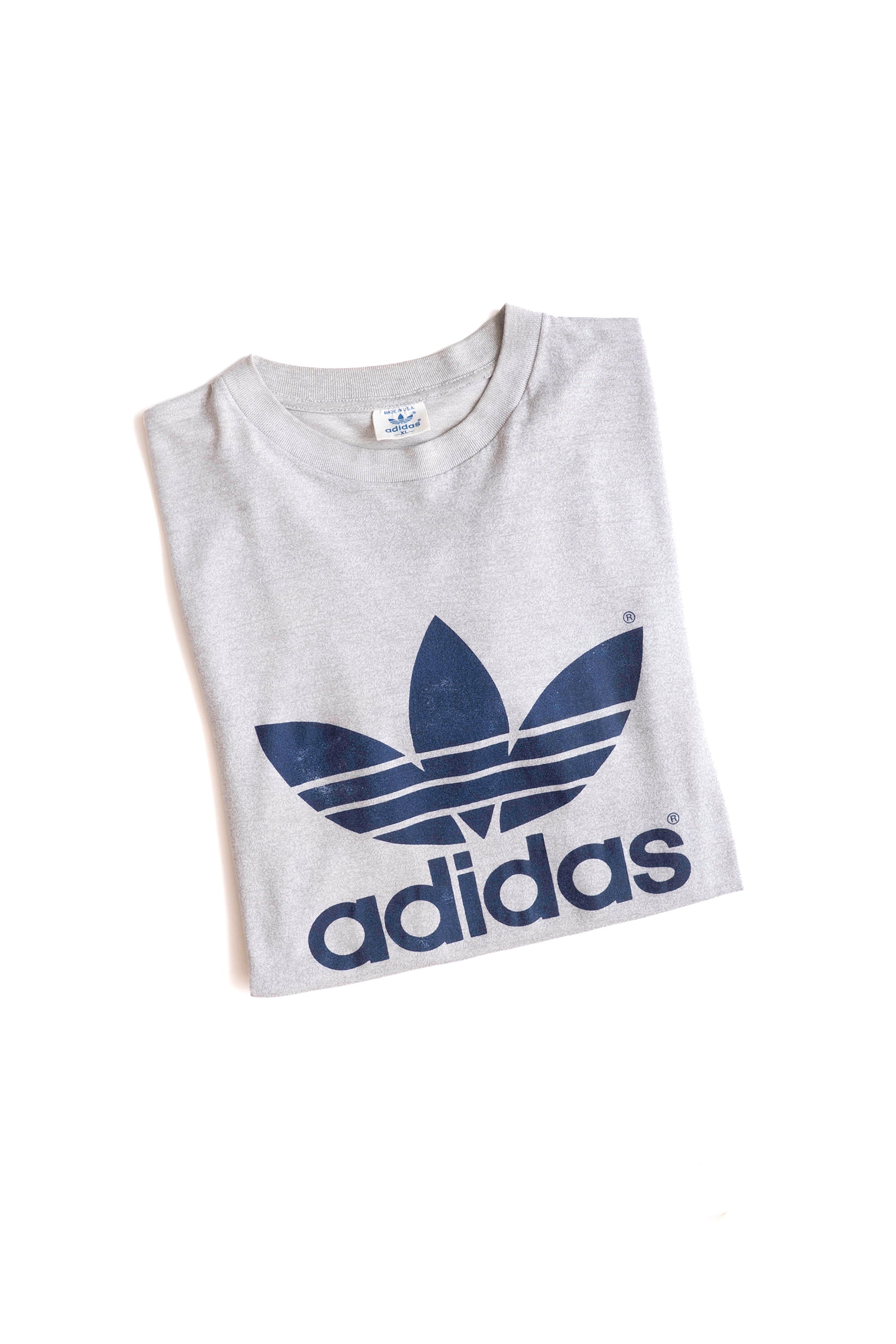 80S MADE IN USA ADIDAS T-SHIRT