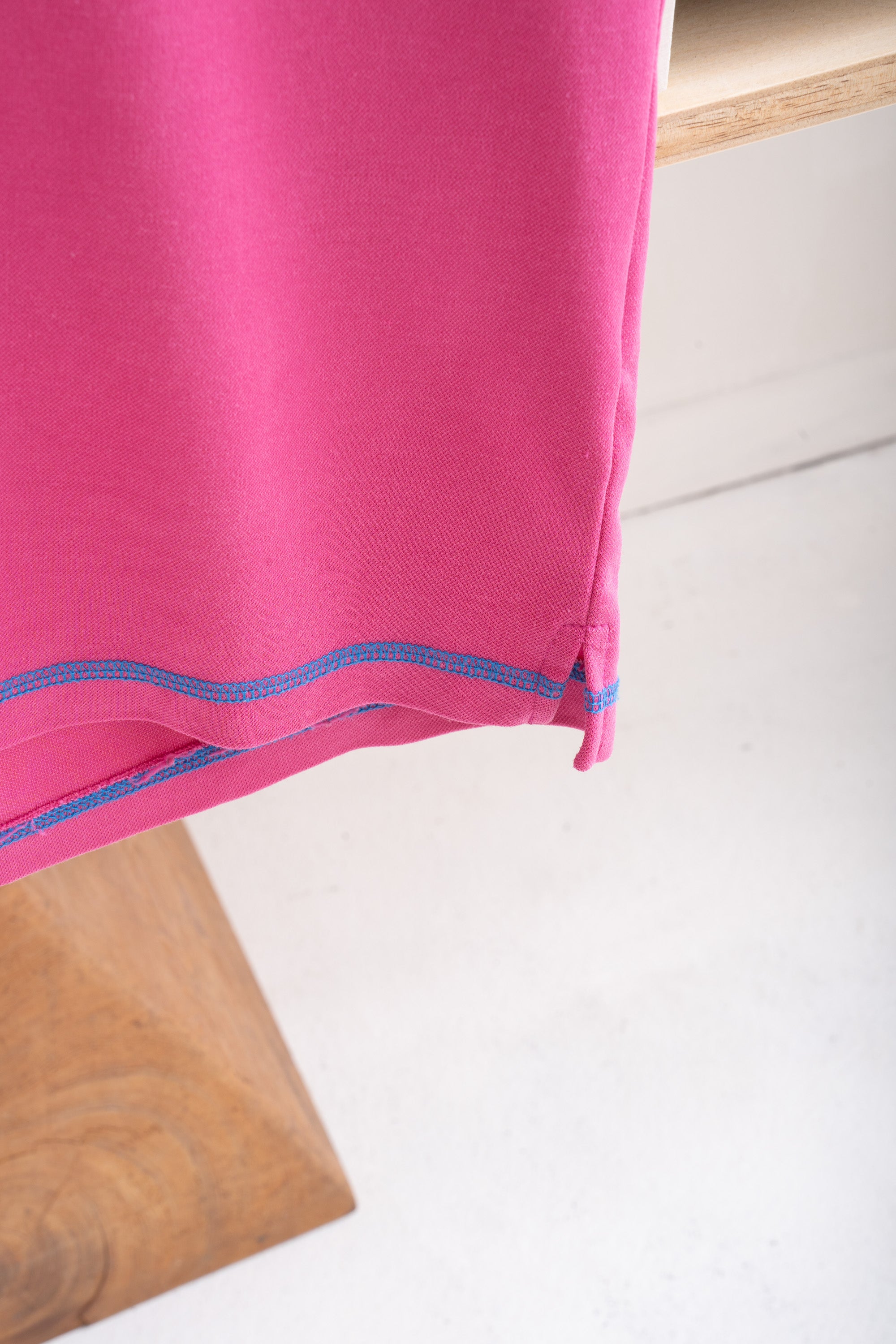 90~00S BUGATCHI CONTRAST STITCH T-SHIRT