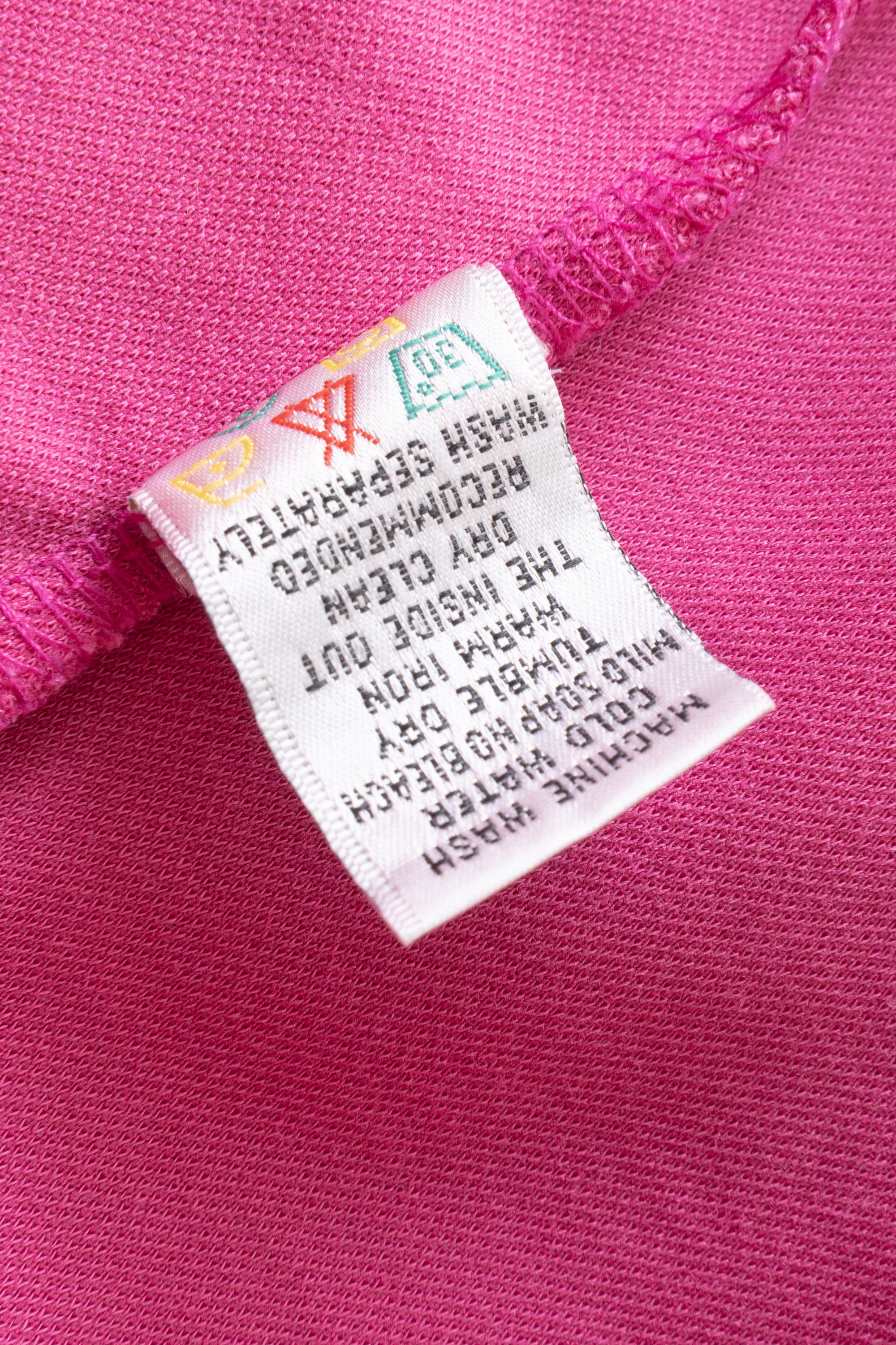 90~00S BUGATCHI CONTRAST STITCH T-SHIRT