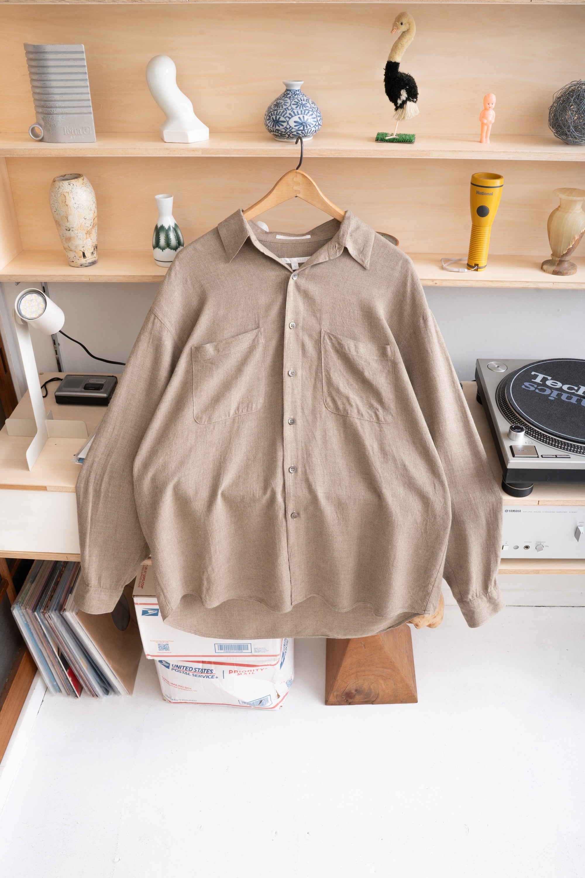 90~00S PERRY ELLIS RAYON SHIRT