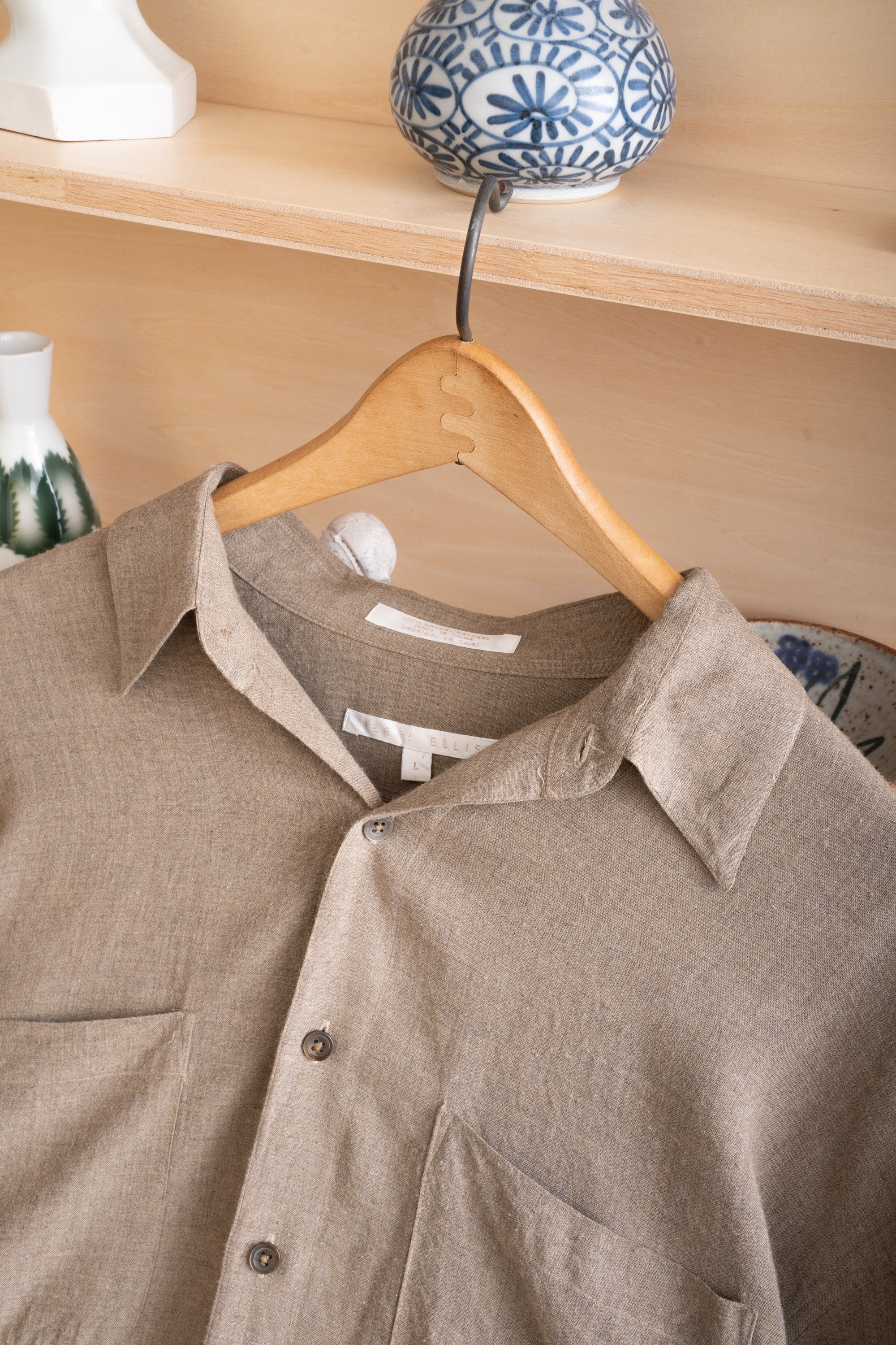 90~00S PERRY ELLIS RAYON SHIRT