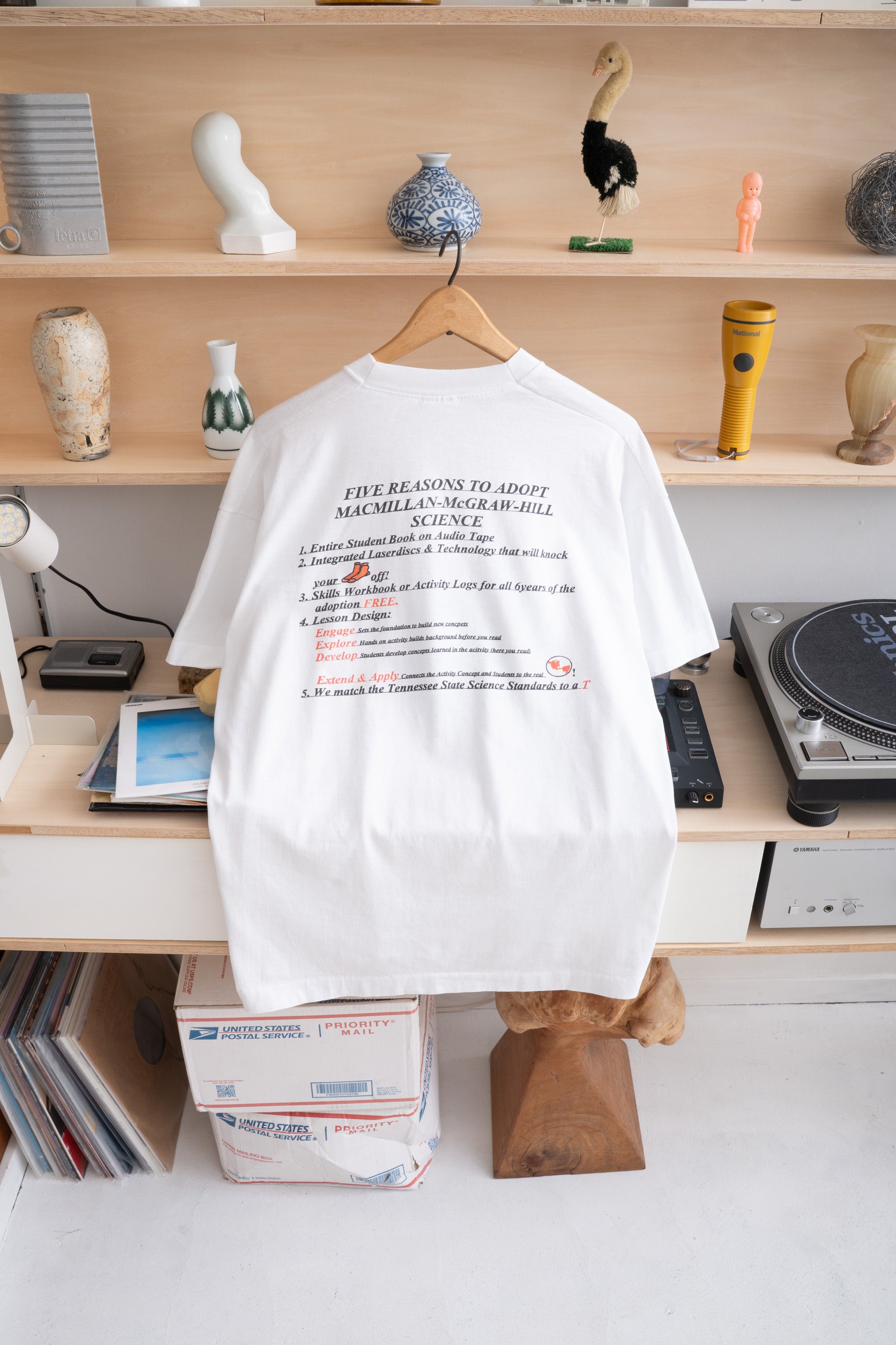 90S MACMILAN / MCGRAW HILL CORPO T-SHIRT