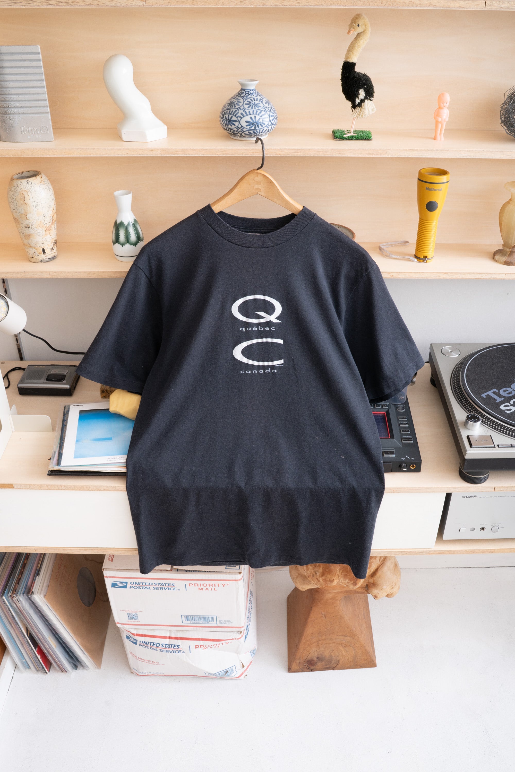 80~90S MADE IN CANADA QUEBEC T-SHIRT