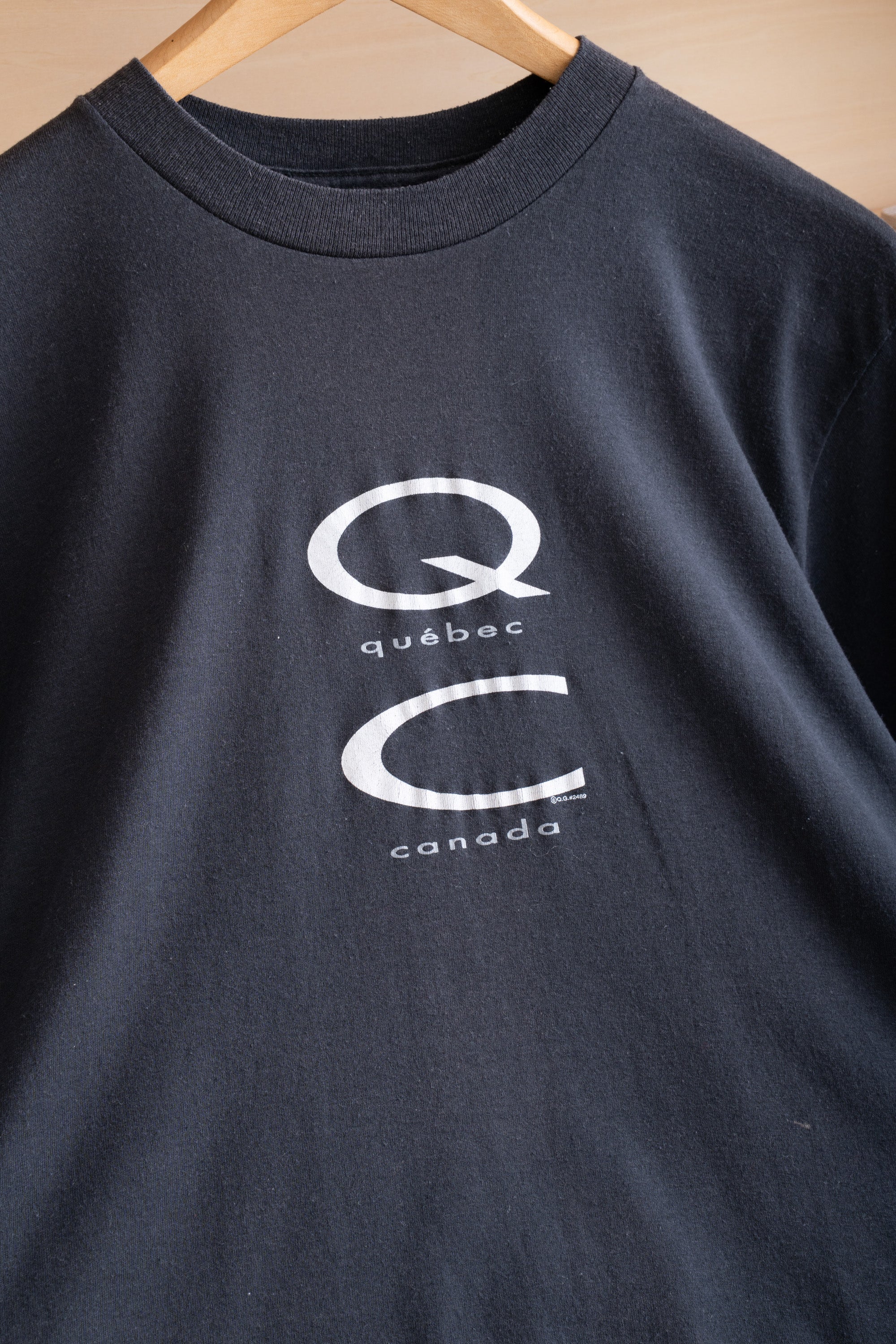 80~90S MADE IN CANADA QUEBEC T-SHIRT